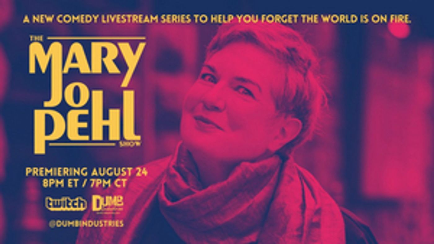 Monthly Comedy Livestream THE MARY JO PEHL SHOW Announced  Image