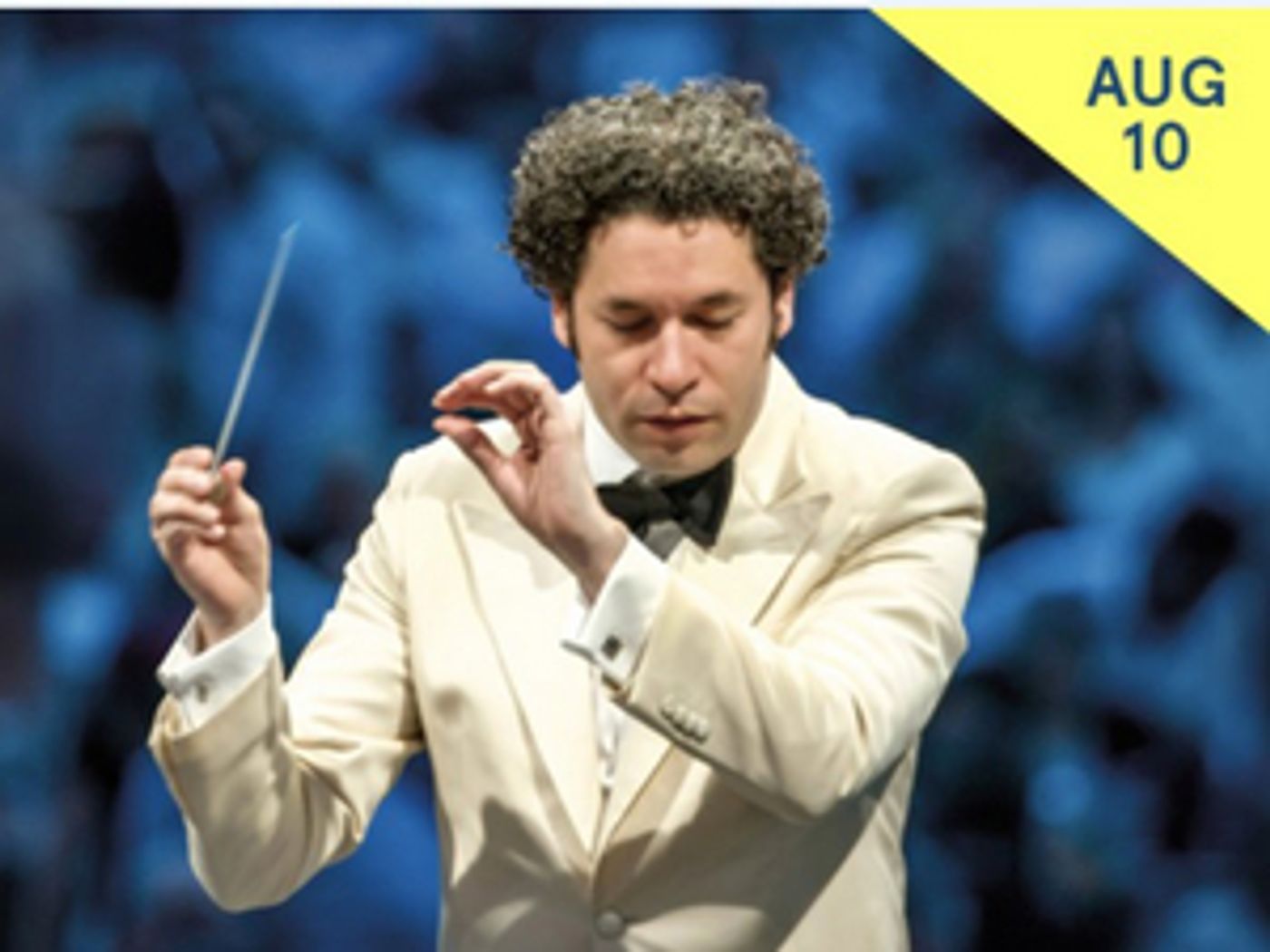 Dudamel Conducts Gershwin at the Hollywood Bowl.  Image
