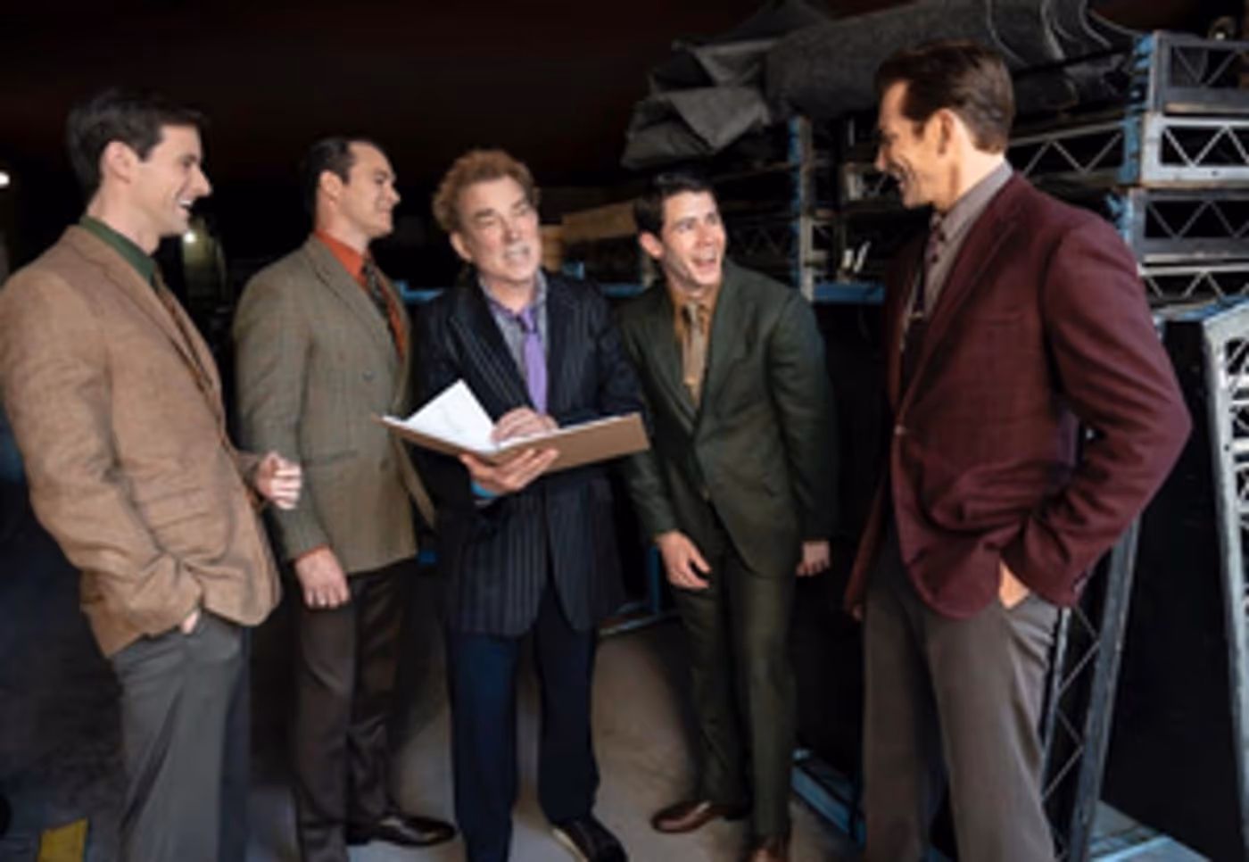 Nick Jonas Shares First Photo From Backstage at JERSEY BOYS!  Image