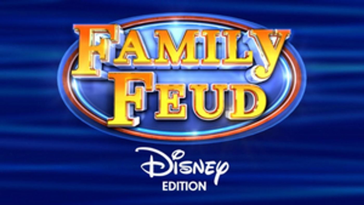 FAMILY FEUD Will Air a Special Disney Episode Aug. 16 FAMILY FEUD Will Air a Special Disney Episode Aug. 16 Image