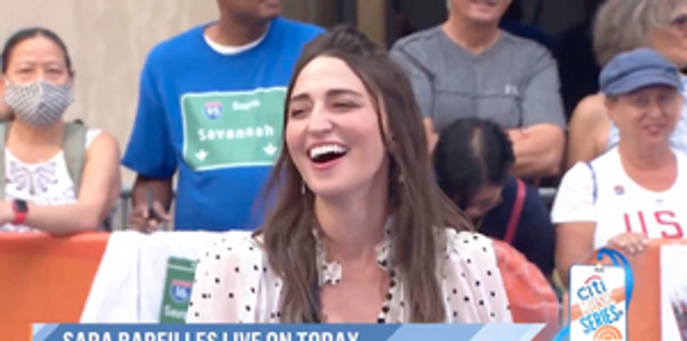 VIDEO: Sara Bareilles Dishes Up WAITRESS News Live on TODAY SHOW! VIDEO: Sara Bareilles Dishes Up WAITRESS News Live on TODAY SHOW! Image