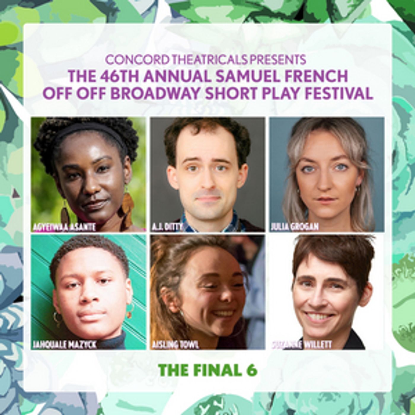 46th Samuel French Off Off Broadway Short Play Festival Announces Six Winning Plays 46th Samuel French Off Off Broadway Short Play Festival Announces Six Winning Plays Image