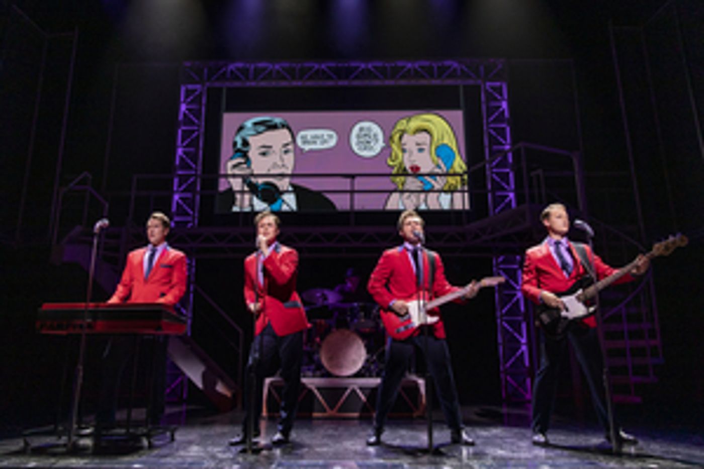 Review: JERSEY BOYS, Trafalgar Theatre  Image