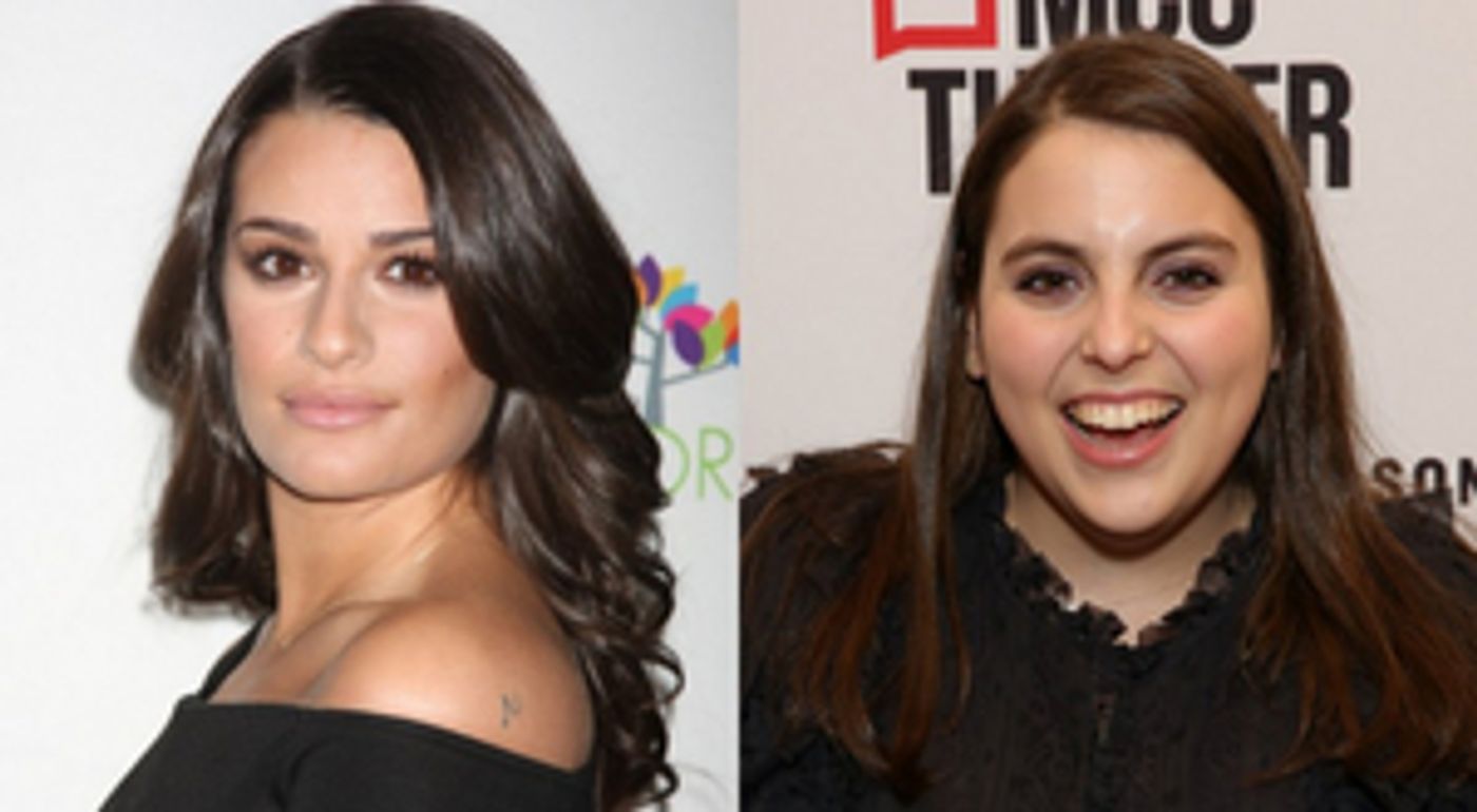 Lea Michele Celebrates Beanie Feldstein Casting In FUNNY GIRL  Image