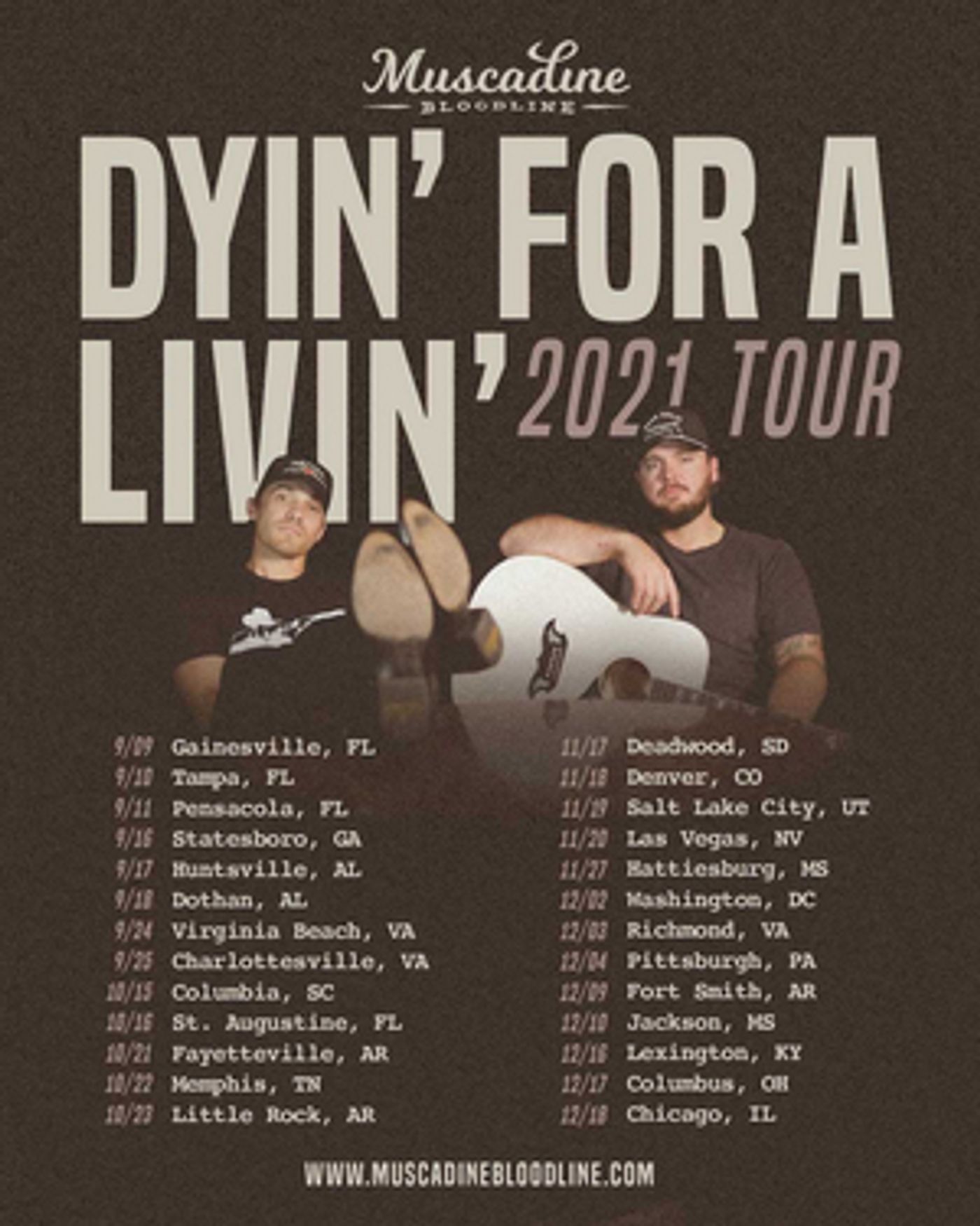Maverick Duo, Muscadine Bloodline Are 'Dyin' For a Livin'' on Forthcoming Single & Fall Tour  Image
