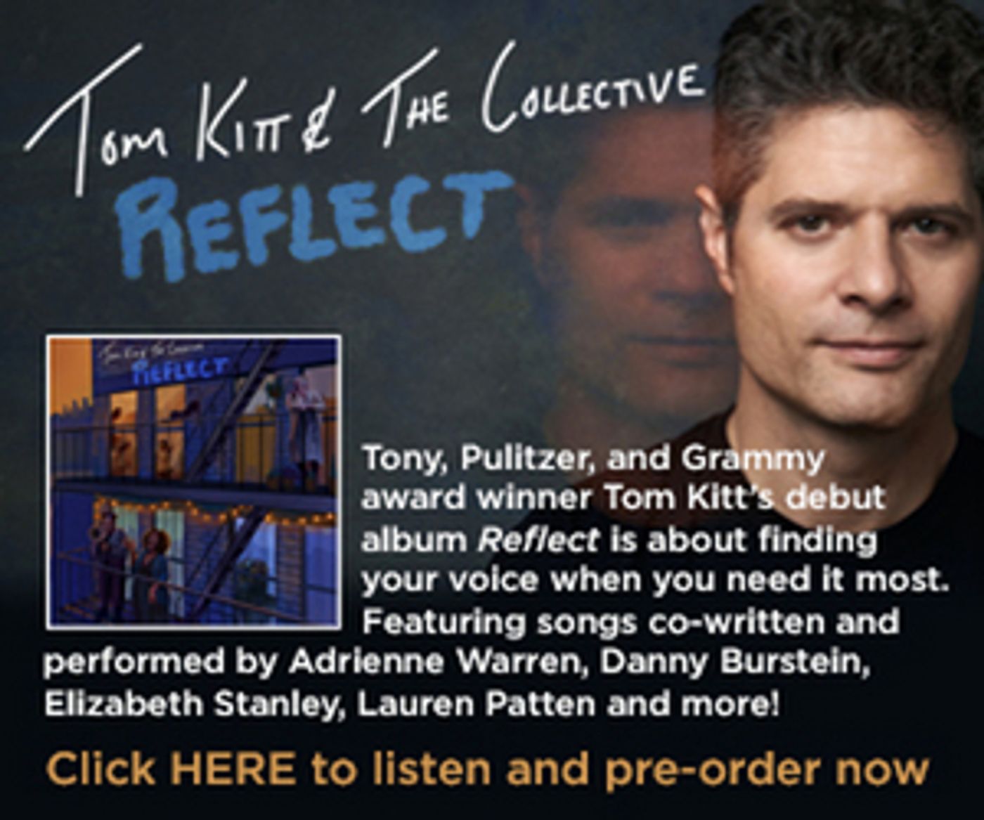 Tony Winner Tom Kitt's New Album Reflect Out Now! Tony Winner Tom Kitt's New Album Reflect Out Now! Image