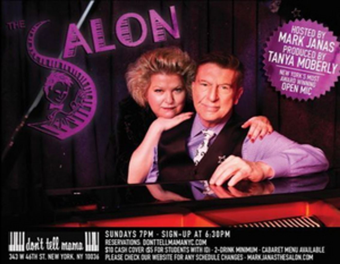 Review: SALON Throws a Sweet Sixteen Party at Don't Tell Mama Review: SALON Throws a Sweet Sixteen Party at Don't Tell Mama Image