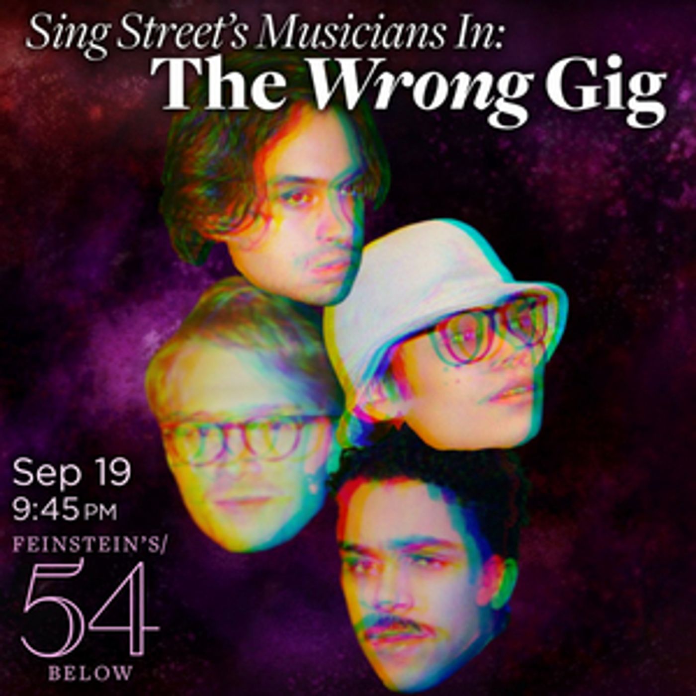 SING STREET Musicians Join THE WRONG GIG at Feinstein's/54 Below  Image