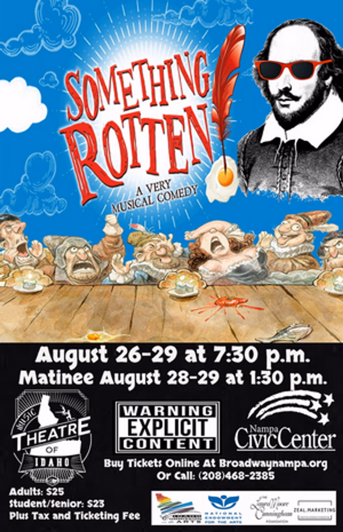 SOMETHING ROTTEN! Comes To Music Theatre of Idaho Tonight  Image
