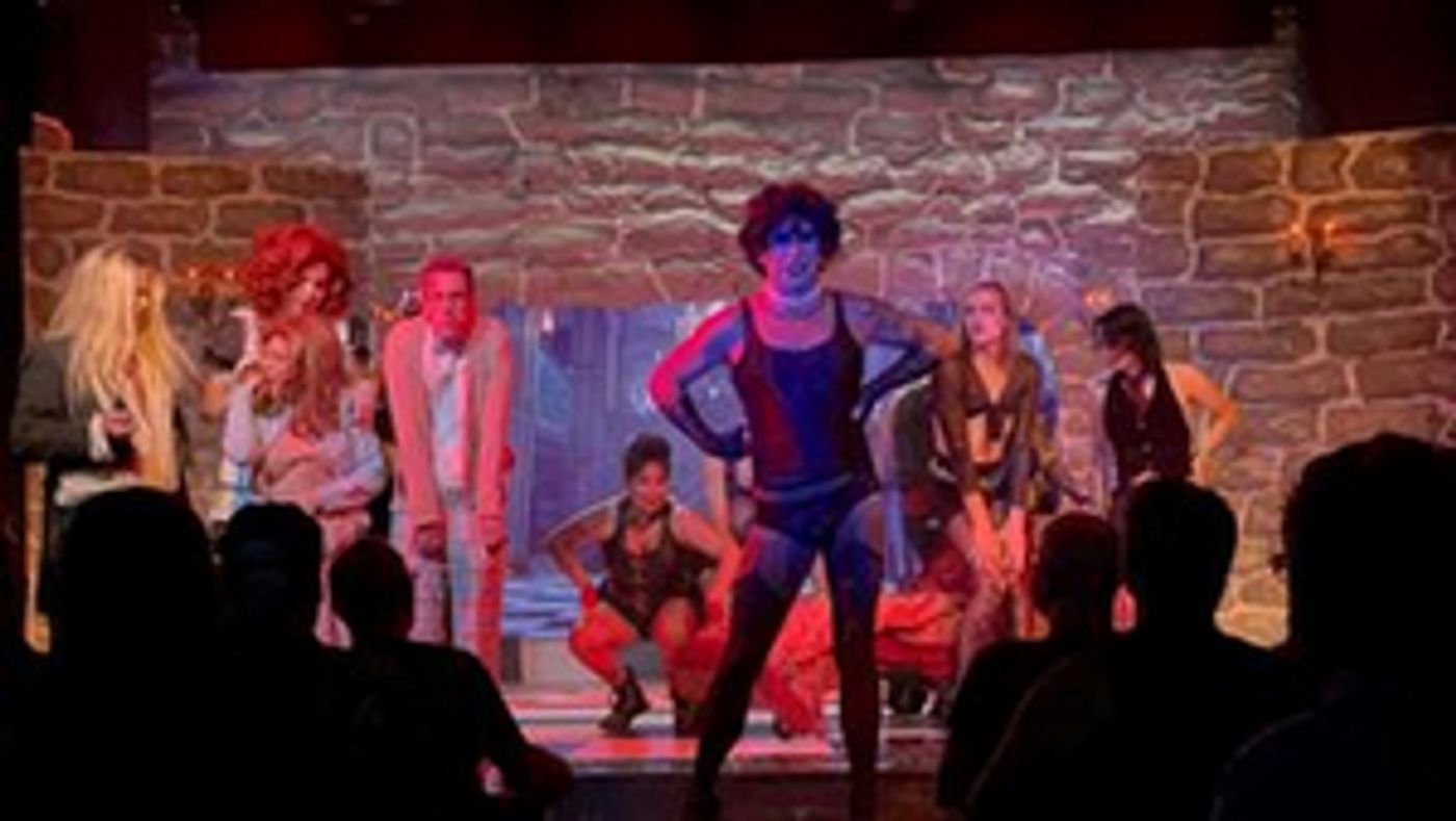 Review: THE ROCKY HORROR SHOW at The Desert Rose Playhouse is Campy, Bloody Fun.  Image
