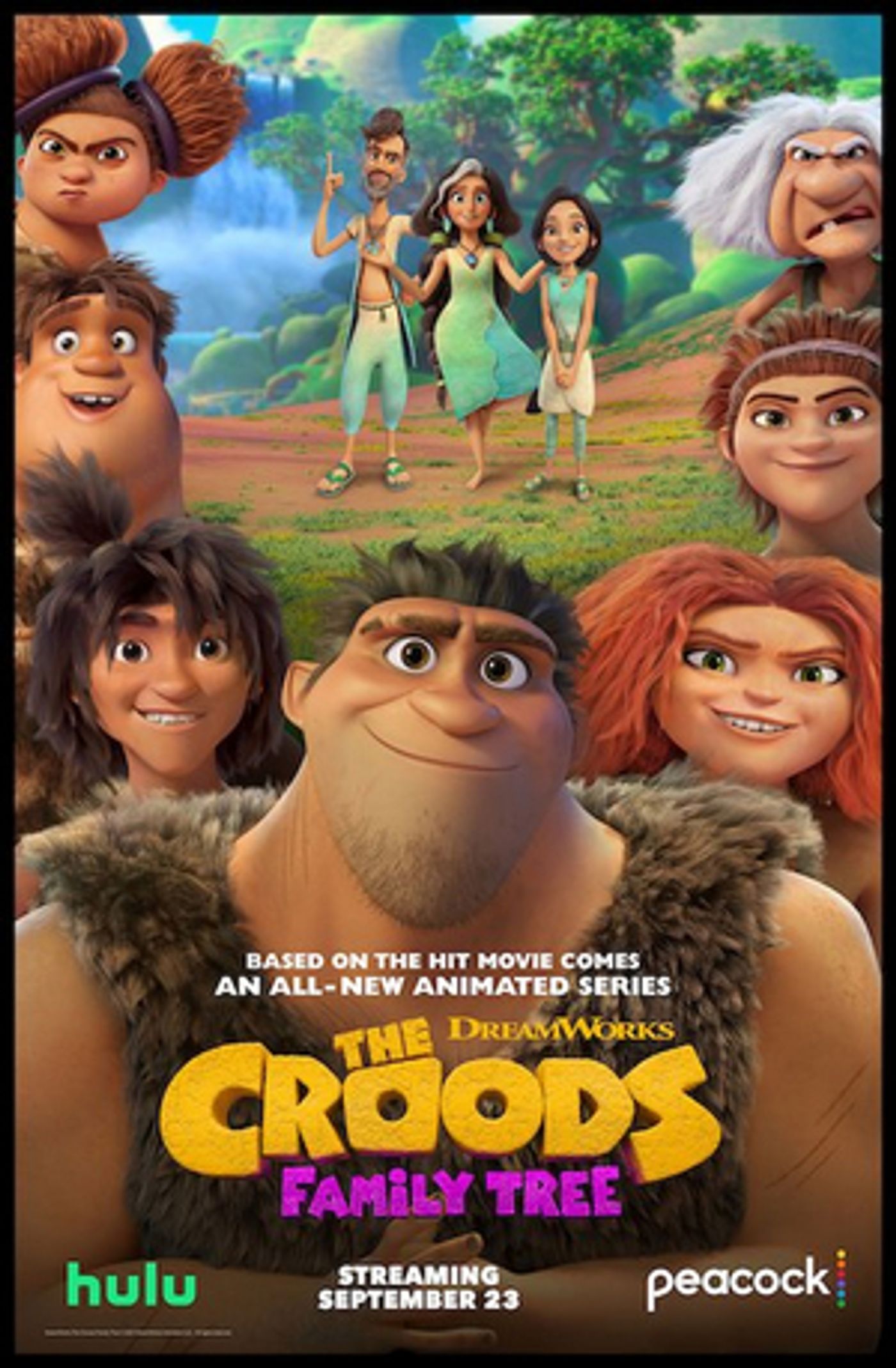 THE CROODS: FAMILY TREE Coming to Hulu and Peacock September 23  Image