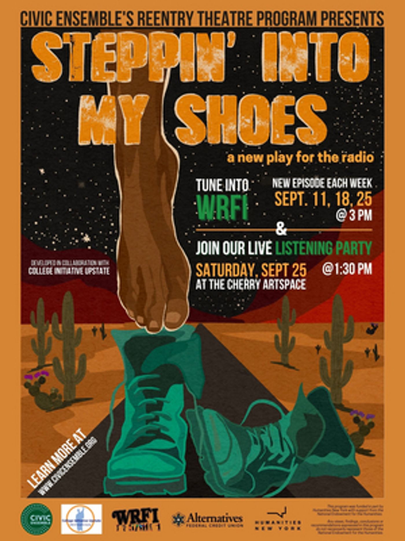 Civic Ensemble Announces New Radio Play STEPPIN' INTO MY SHOES  Image
