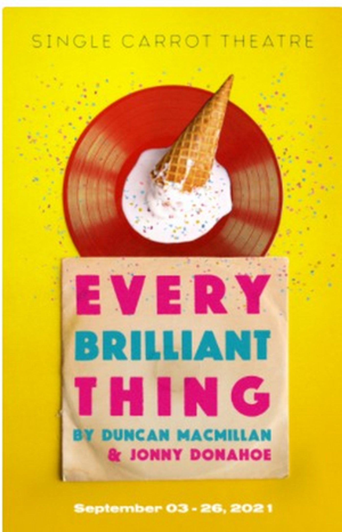 Review: Suicide Isn't Painless, But It Can Be Funny: EVERY BRILLIANT THING at Single Carrot Theatre  Image