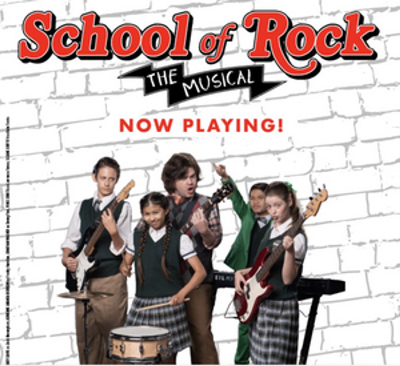 Regional Premier of School of Rock Shakes the Canyon Walls of Tuacahn Amphitheatre  Image