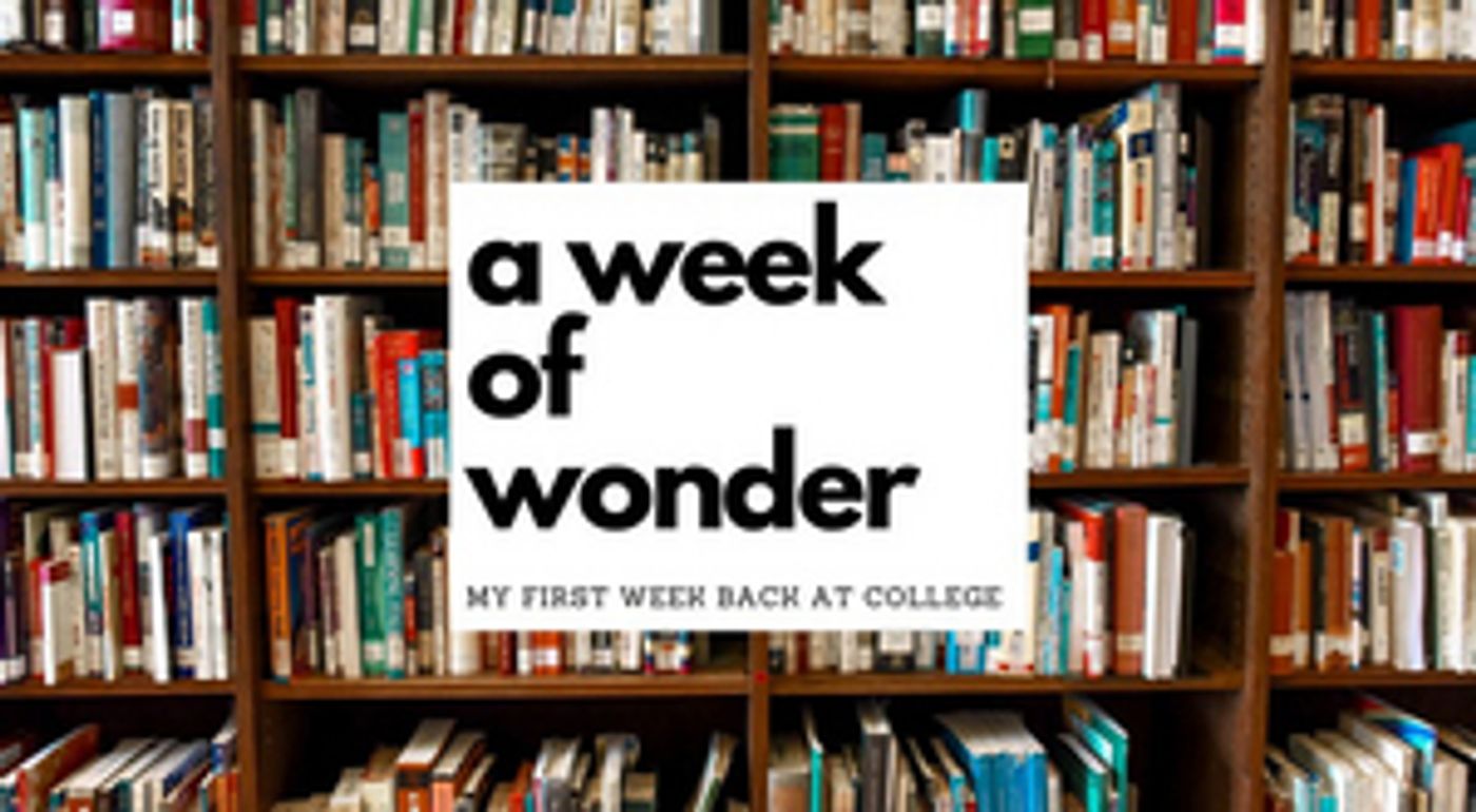 Student Blog: A Week of Wonder  Image