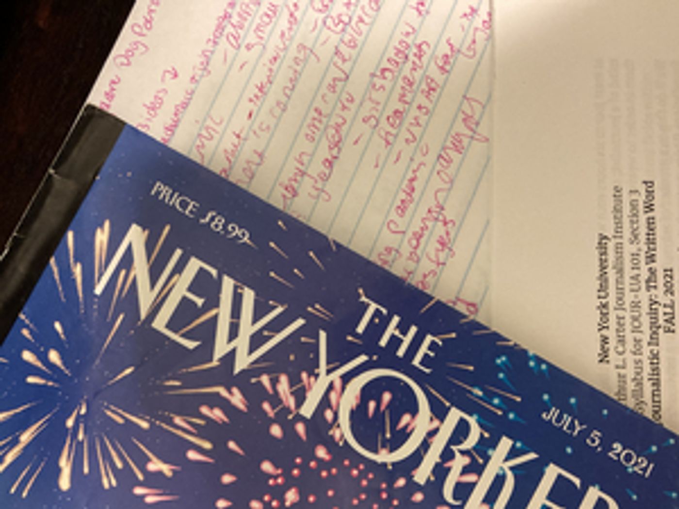 Student Blog: Drama, Double-Majoring in Journalism  Image