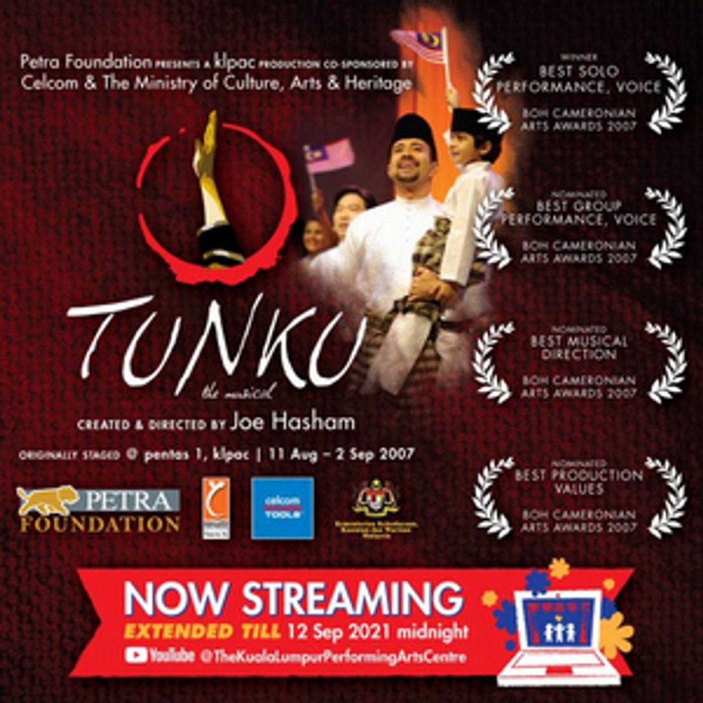 Kuala Lumpur Performing Arts Center Streams TUNKU THE MUSICAL Kuala Lumpur Performing Arts Center Streams TUNKU THE MUSICAL Image