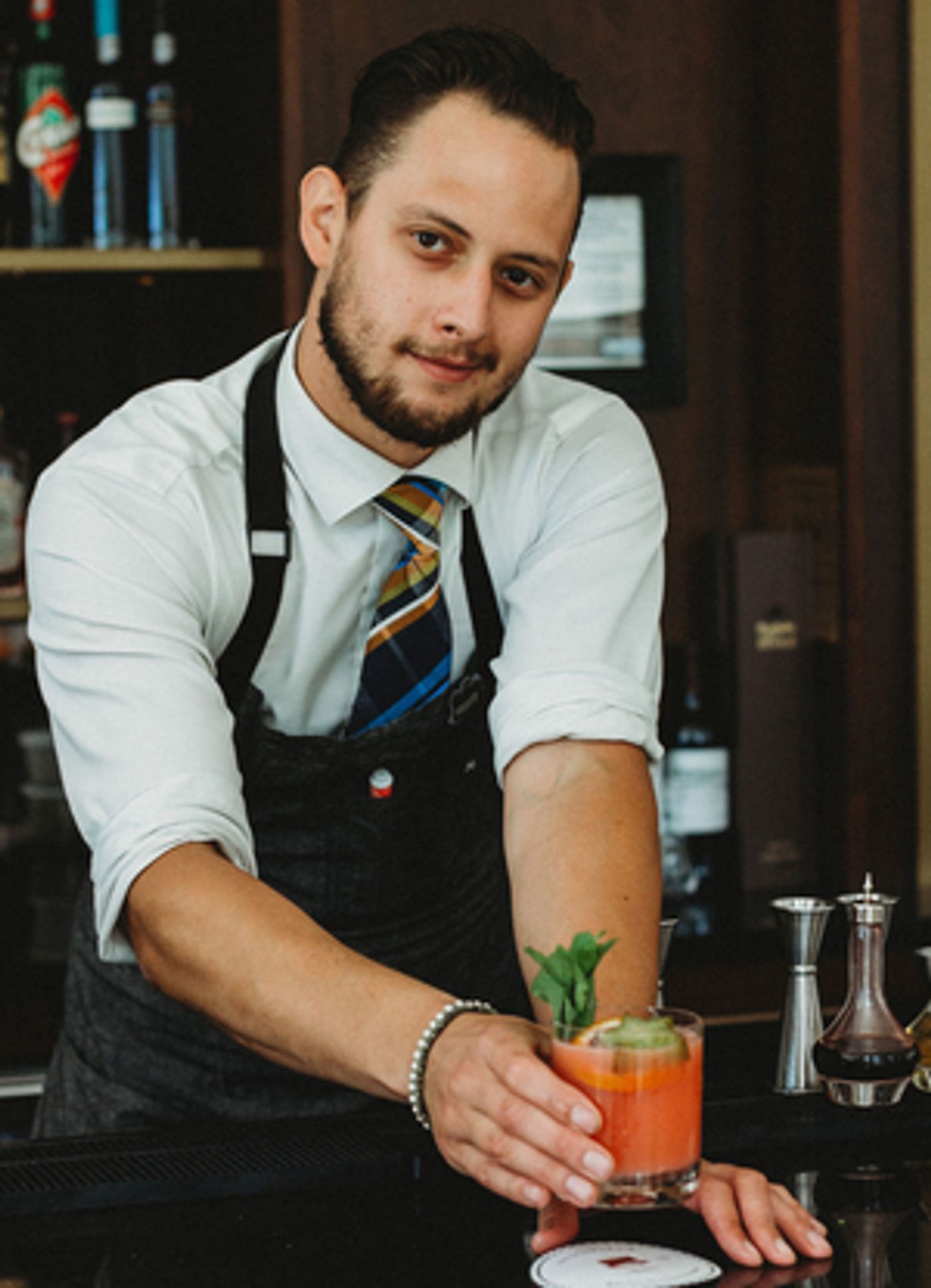 Master Mixologist: Dan Schuster of ORCHARD PARK in East Brunswick, NJ Master Mixologist: Dan Schuster of ORCHARD PARK in East Brunswick, NJ Image