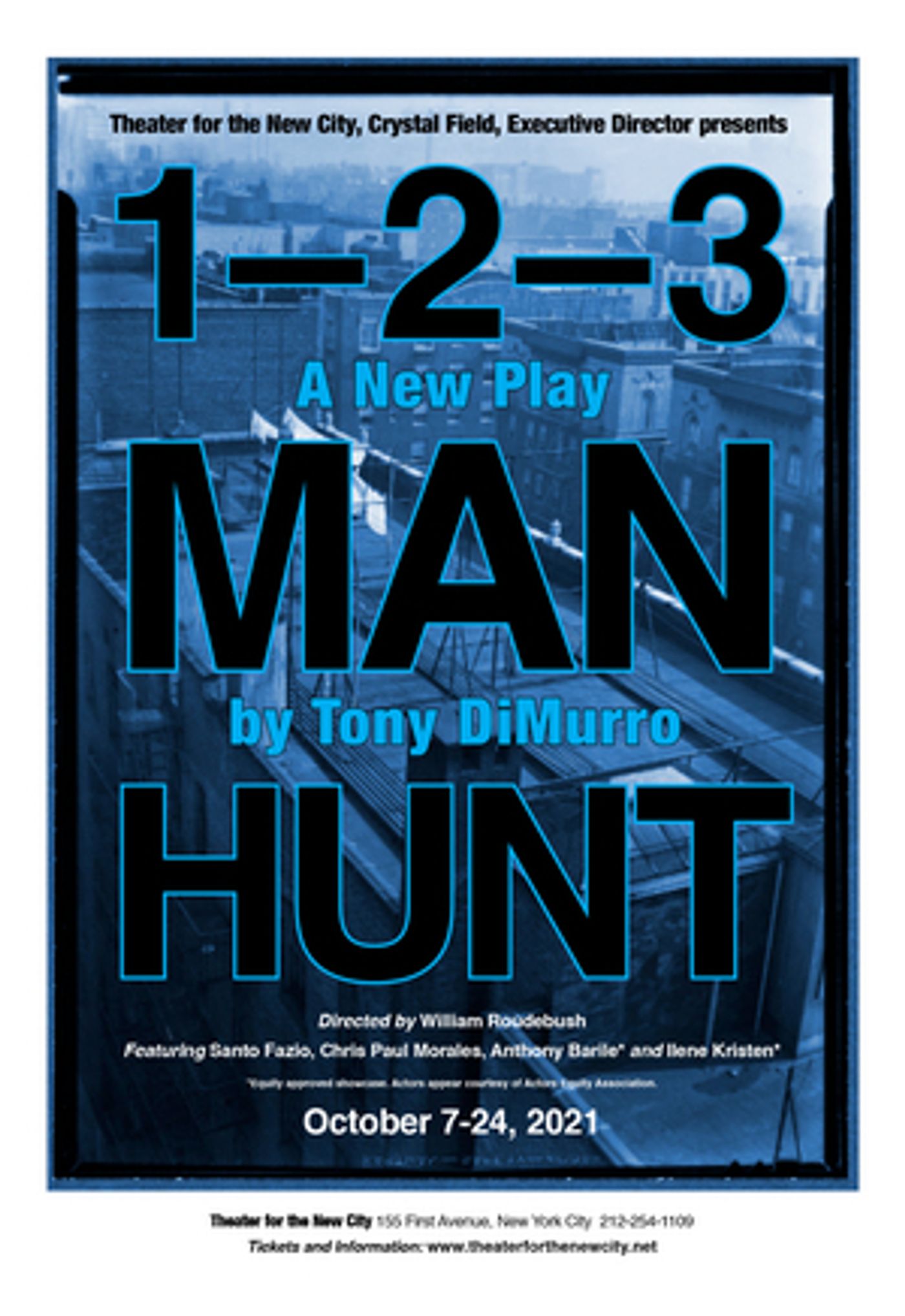 1-2-3 MANHUNT Starring Ilene Kristen to be Presented at Theater For The New City 1-2-3 MANHUNT Starring Ilene Kristen to be Presented at Theater For The New City Image