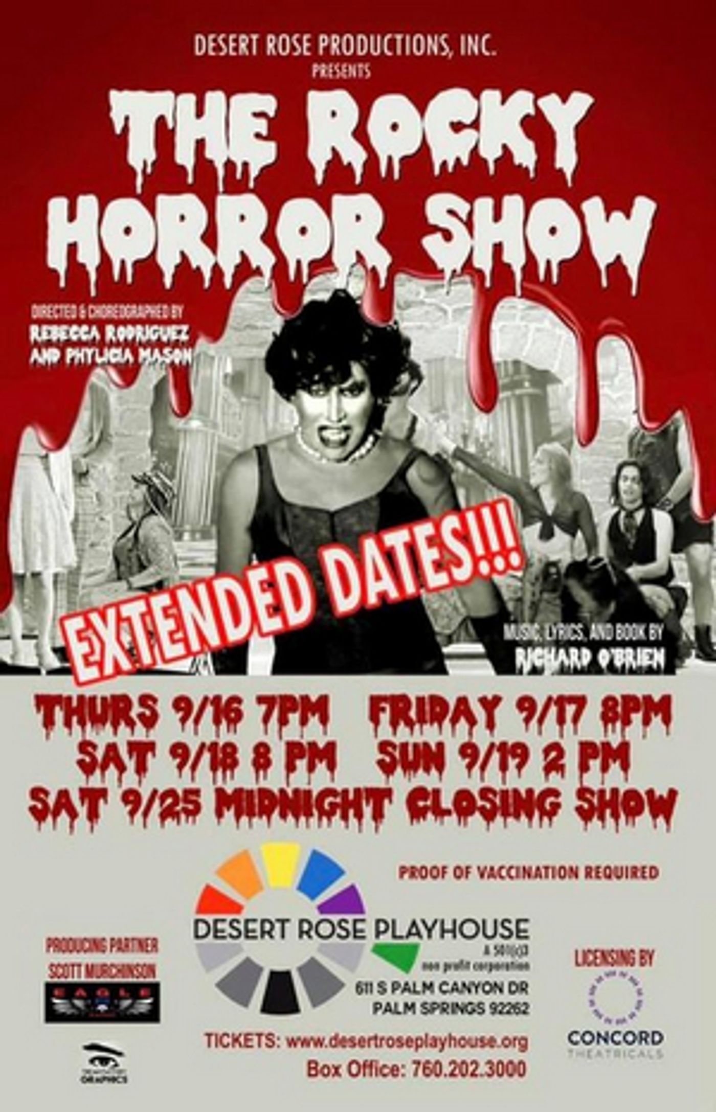 Desert Rose Playhouse has Extended Its Run for THE ROCKY HORROR SHOW  Image