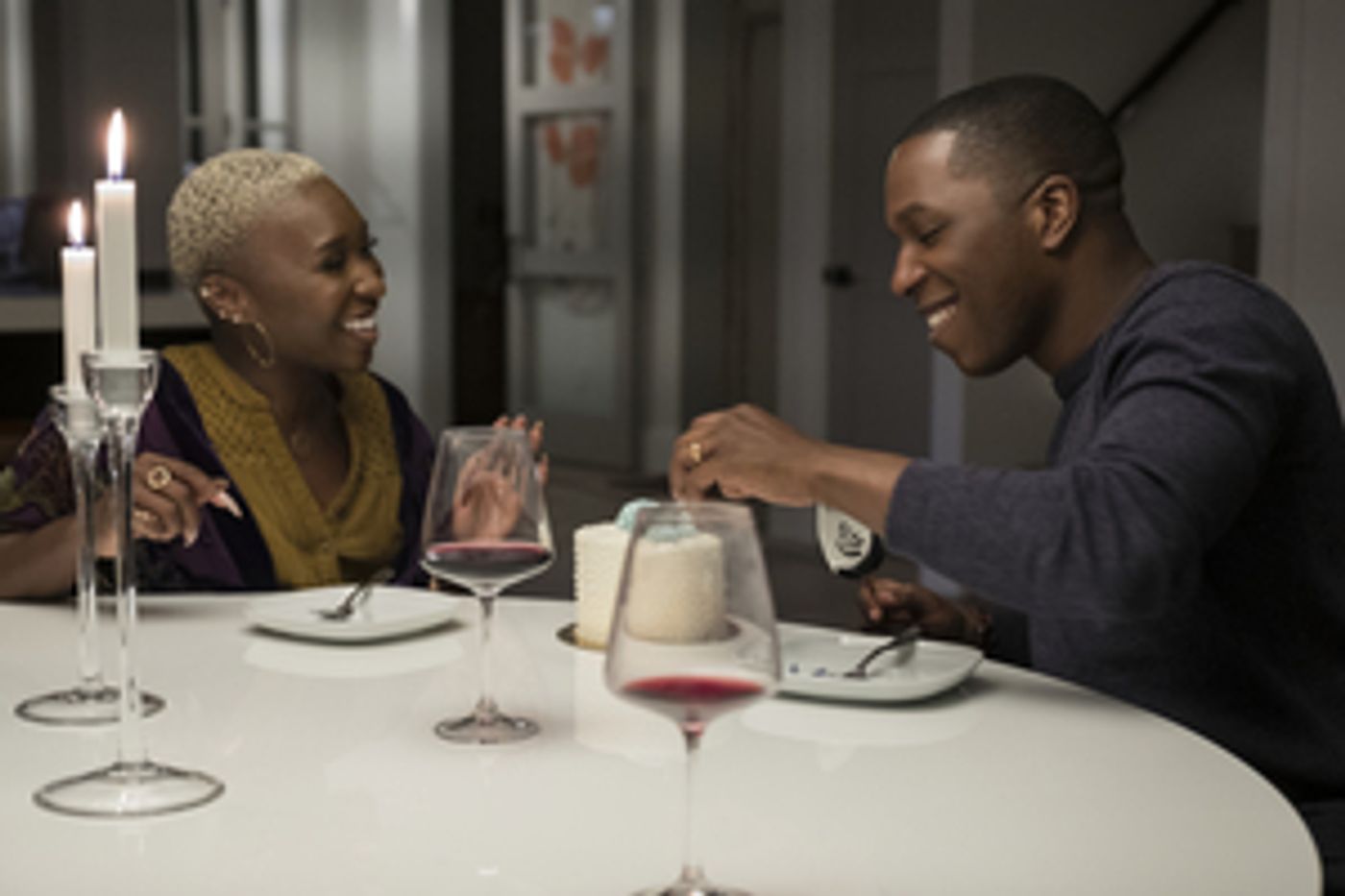 VIDEO: See Cynthia Erivo and Leslie Odom Jr. in the Trailer For NEEDLE IN A TIMESTACK  Image