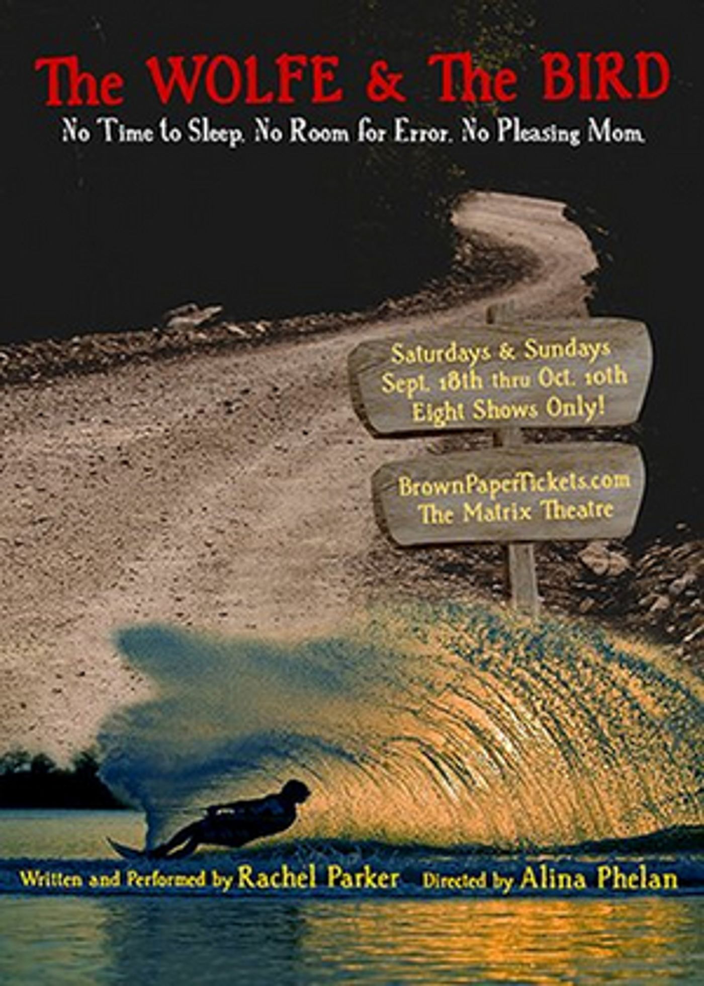 Interview: Rachel Parker on her World Premiere of THE WOLFE & THE BIRD  Image