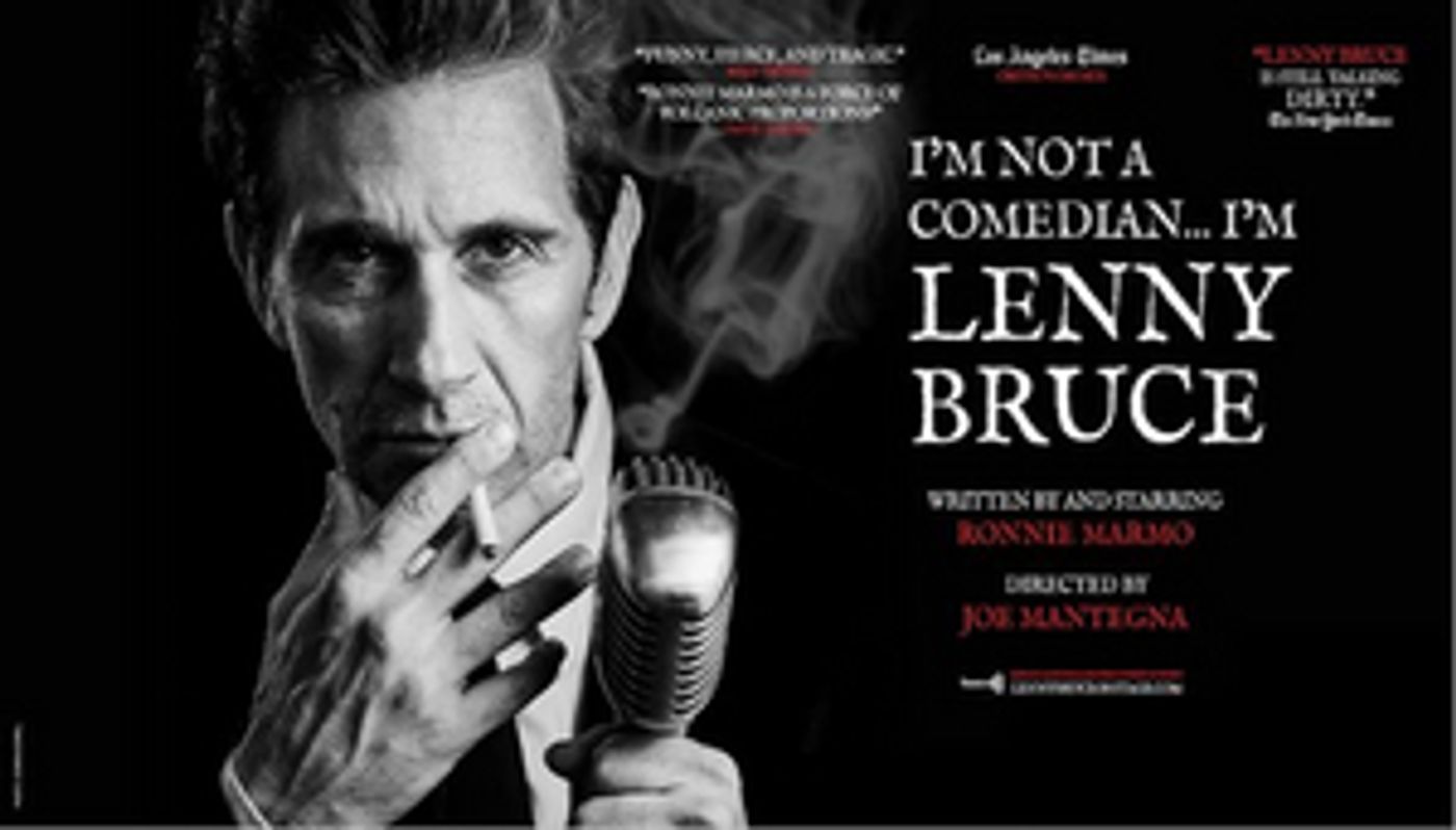 Theatre 68 Presents I'M NOT A COMEDIAN ... I'M LENNY BRUCE at Loft Ensemble  Image