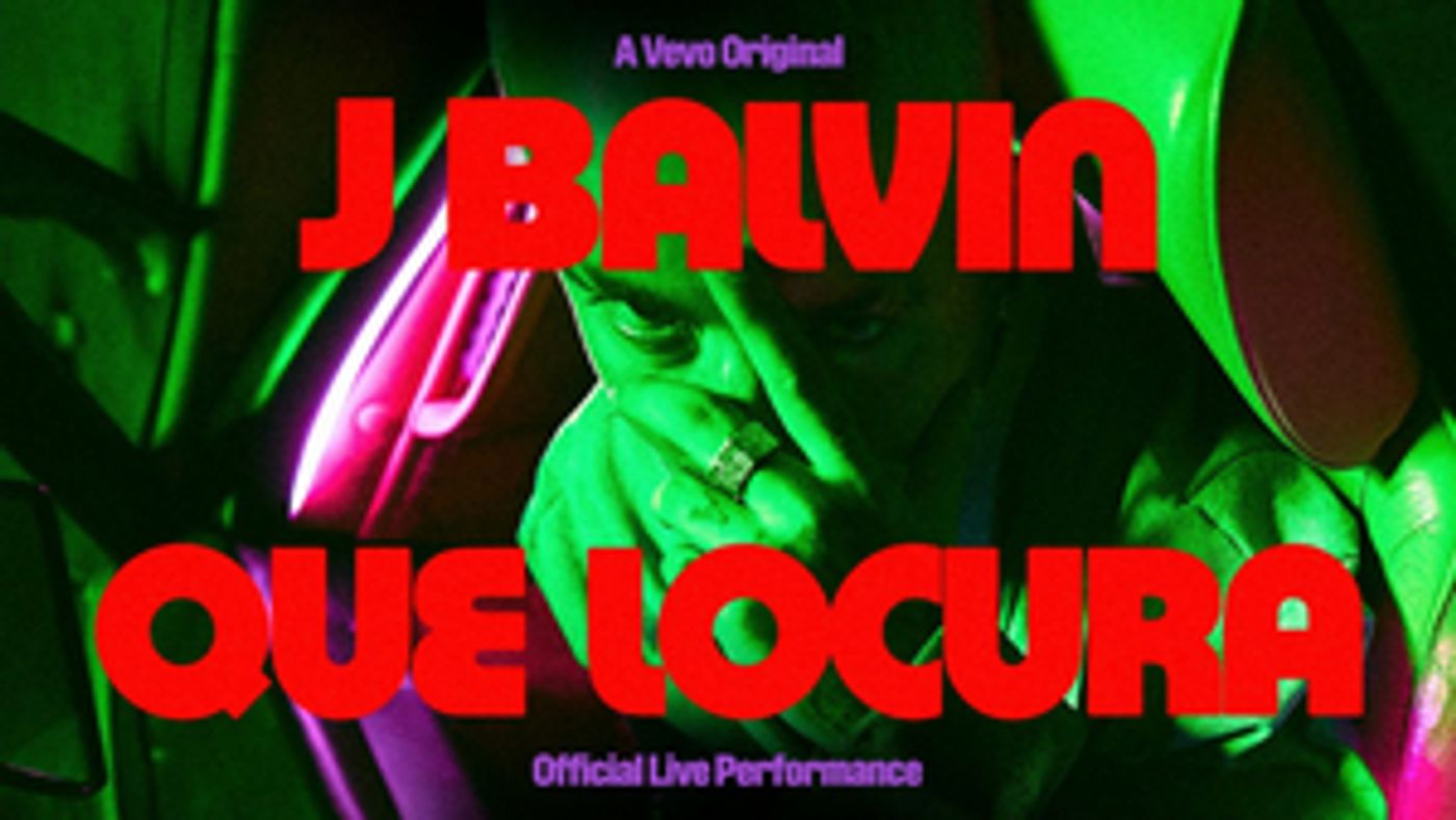 VIDEO: J Balvin Releases Performance Video For 'Que Locura' VIDEO: J Balvin Releases Performance Video For 'Que Locura' Image