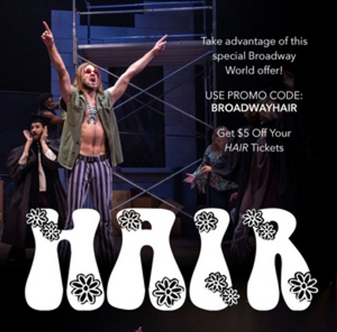 Circle Theatre Presents HAIR Circle Theatre Presents HAIR Image