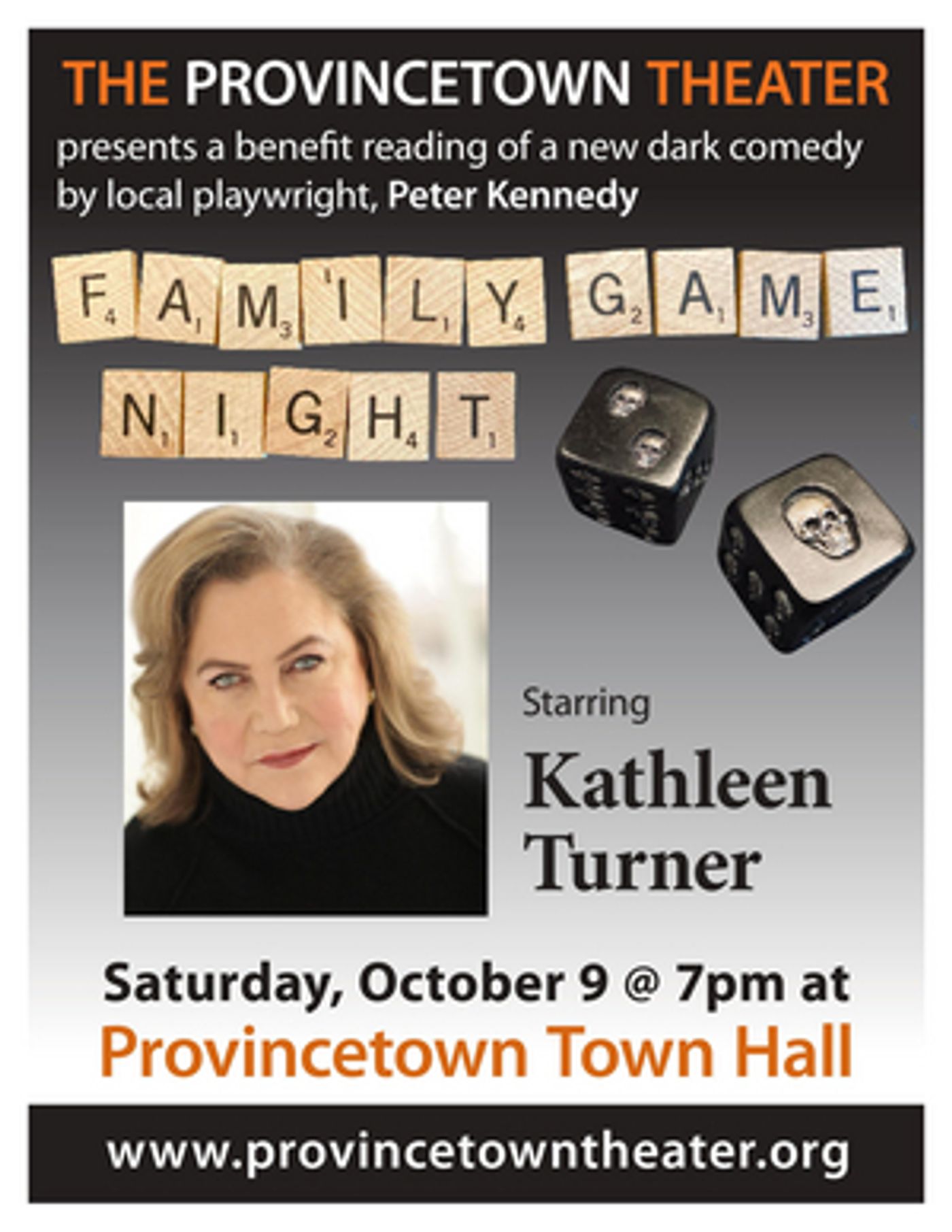 Kathleen Turner Headlines Provincetown Theater Benefit Next Month  Image