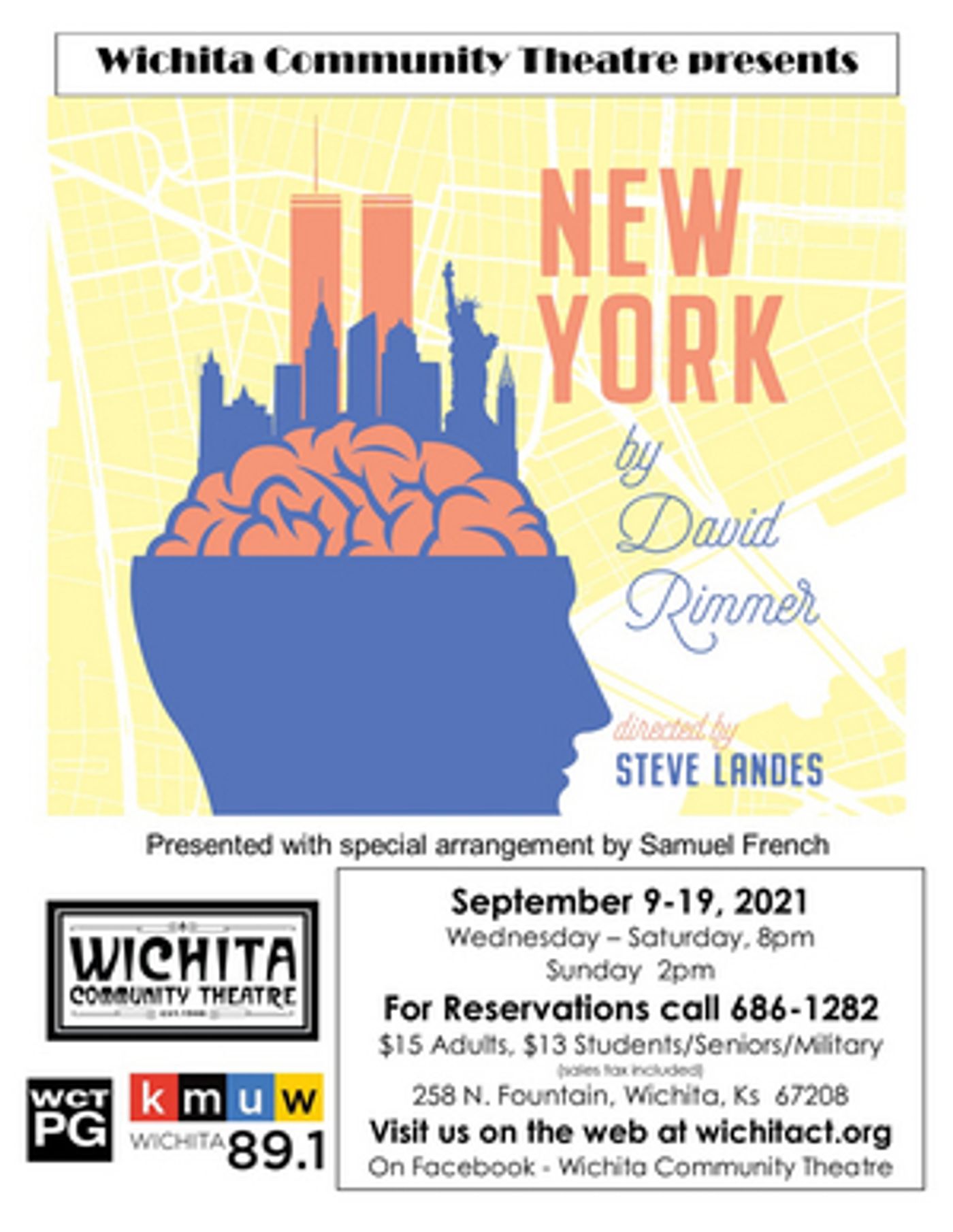 Feature: NEW YORK at Wichita Community Theatre  Image