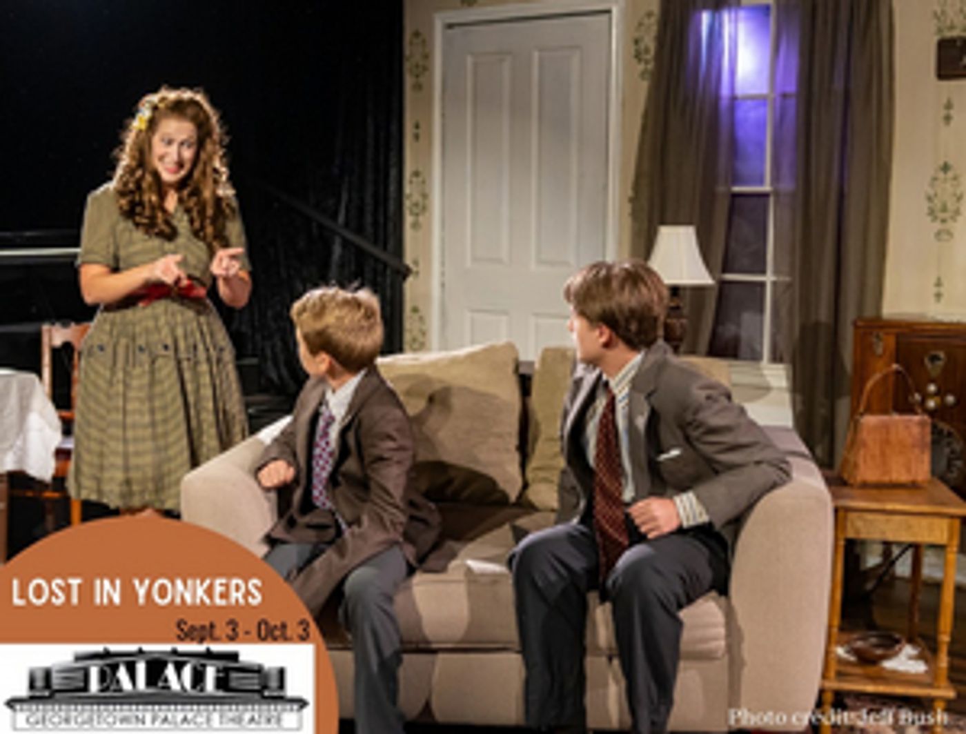 Review: LOST IN YONKERS at The Georgetown Palace Theatre  Image