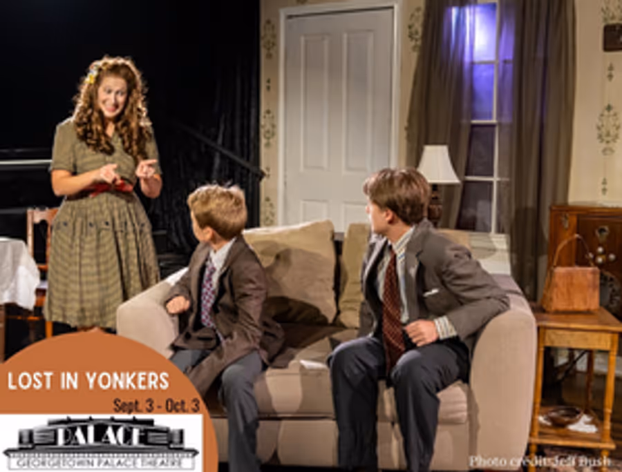 Review: LOST IN YONKERS at The Georgetown Palace Theatre Image