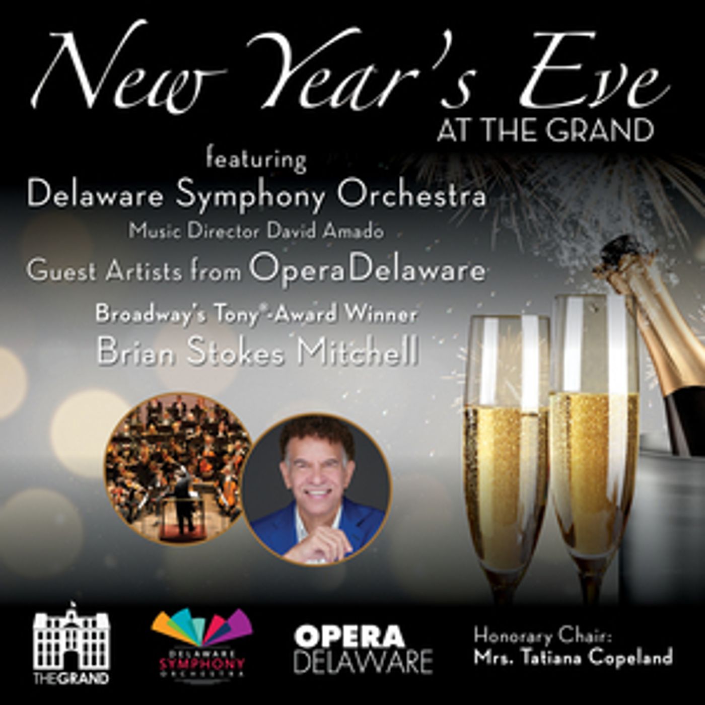 Brian Stokes Mitchell, the Delaware Symphony Orchestra & More to Take Part in New Year's Eve Concert at The Grand  Image