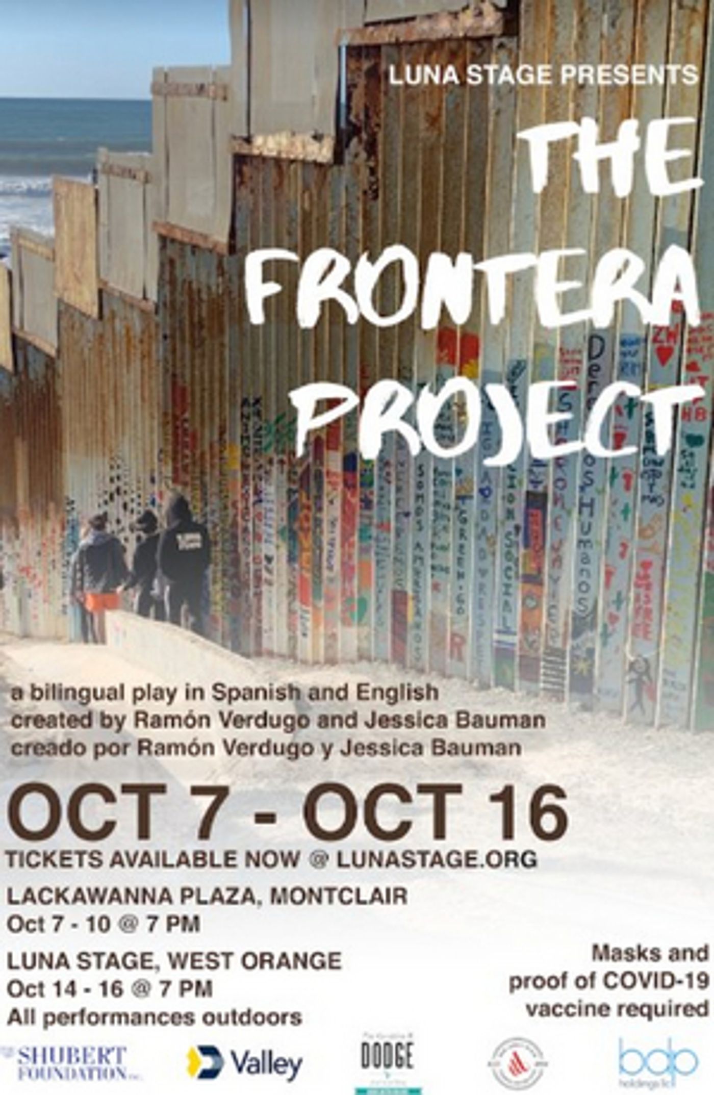 Luna Stage Announces Bilingual Outdoor Performance of THE FRONTERA PROJECT  Image