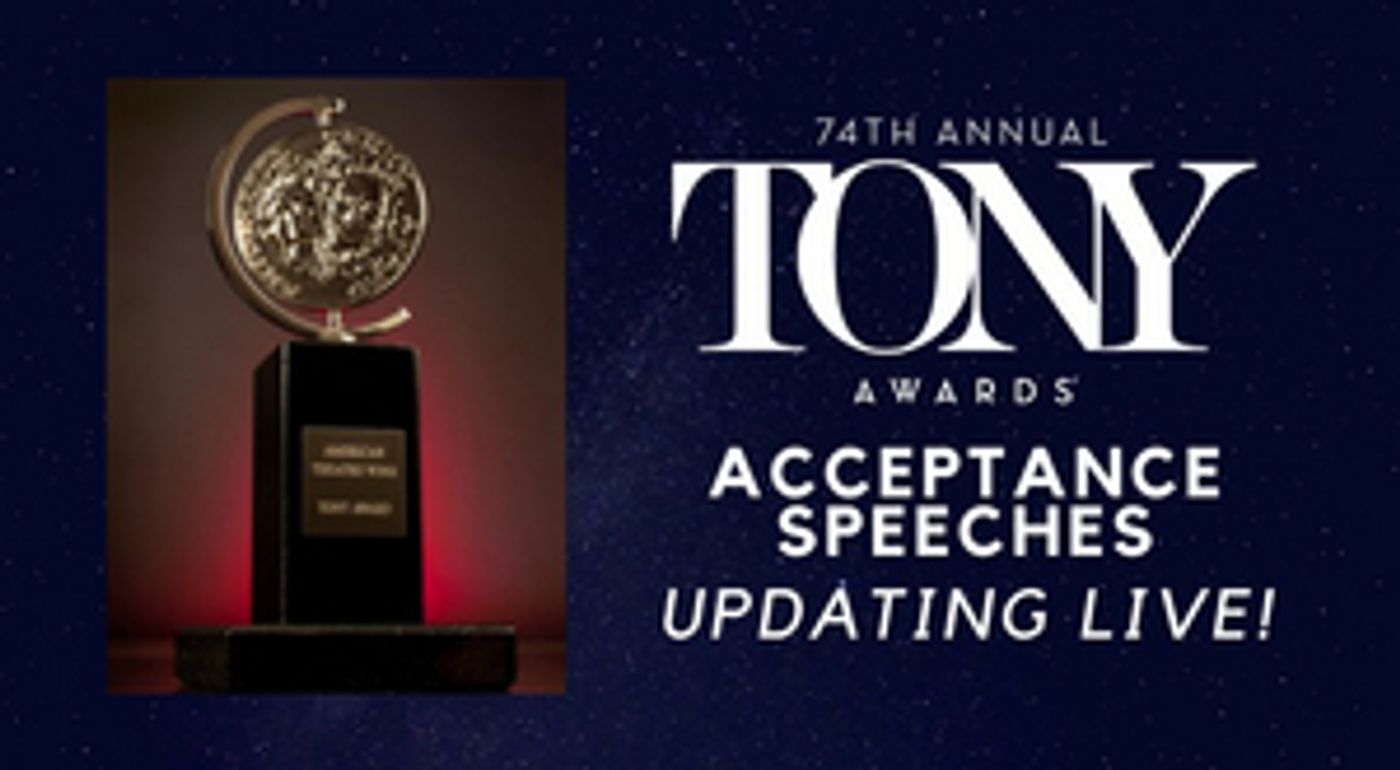 Recap the 2020 Tony Awards Acceptance Speeches  Image