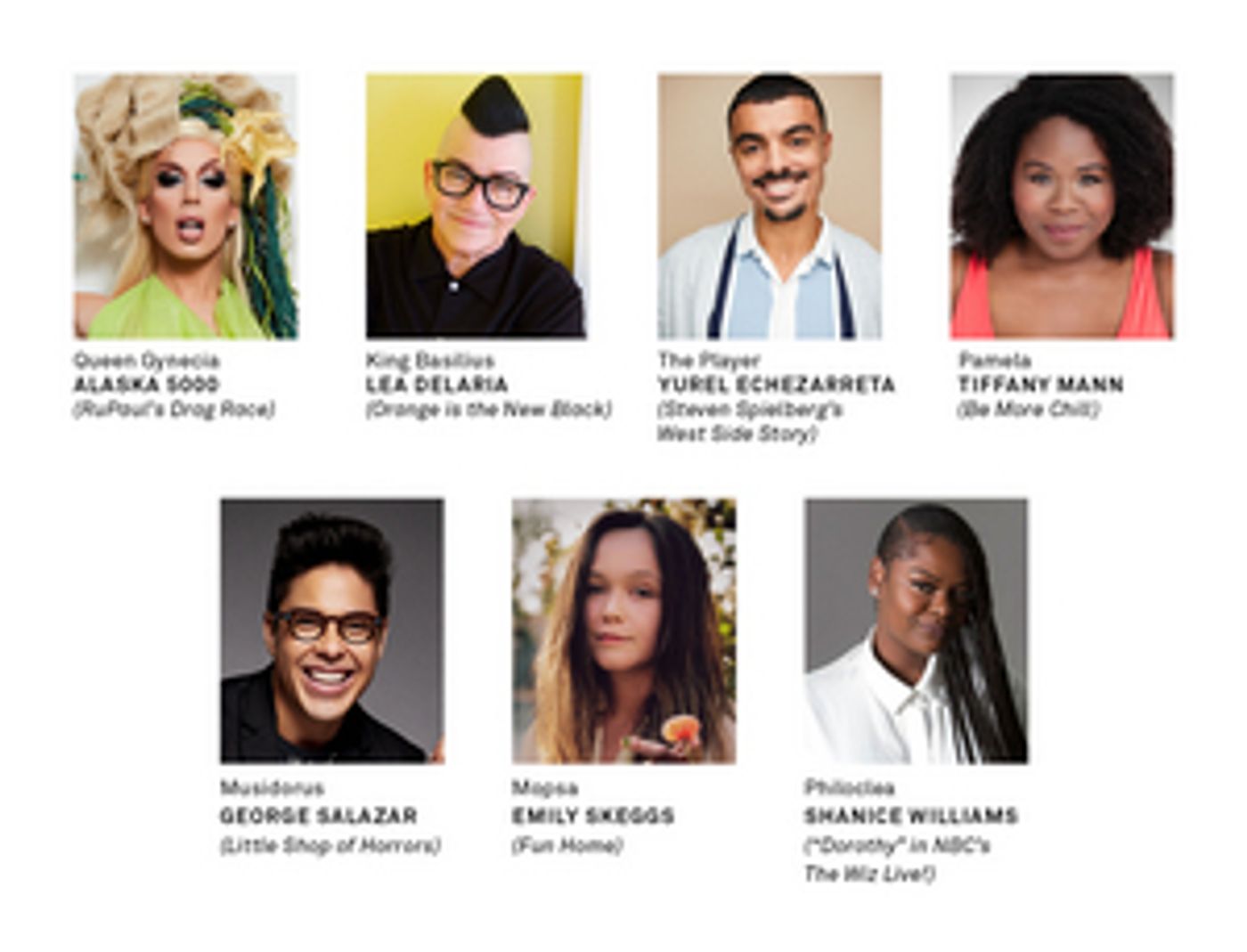 Alaska 5000, Lea DeLaria, George Salazar & More to Star in HEAD OVER HEELS at Pasadena Playhouse Alaska 5000, Lea DeLaria, George Salazar & More to Star in HEAD OVER HEELS at Pasadena Playhouse Image