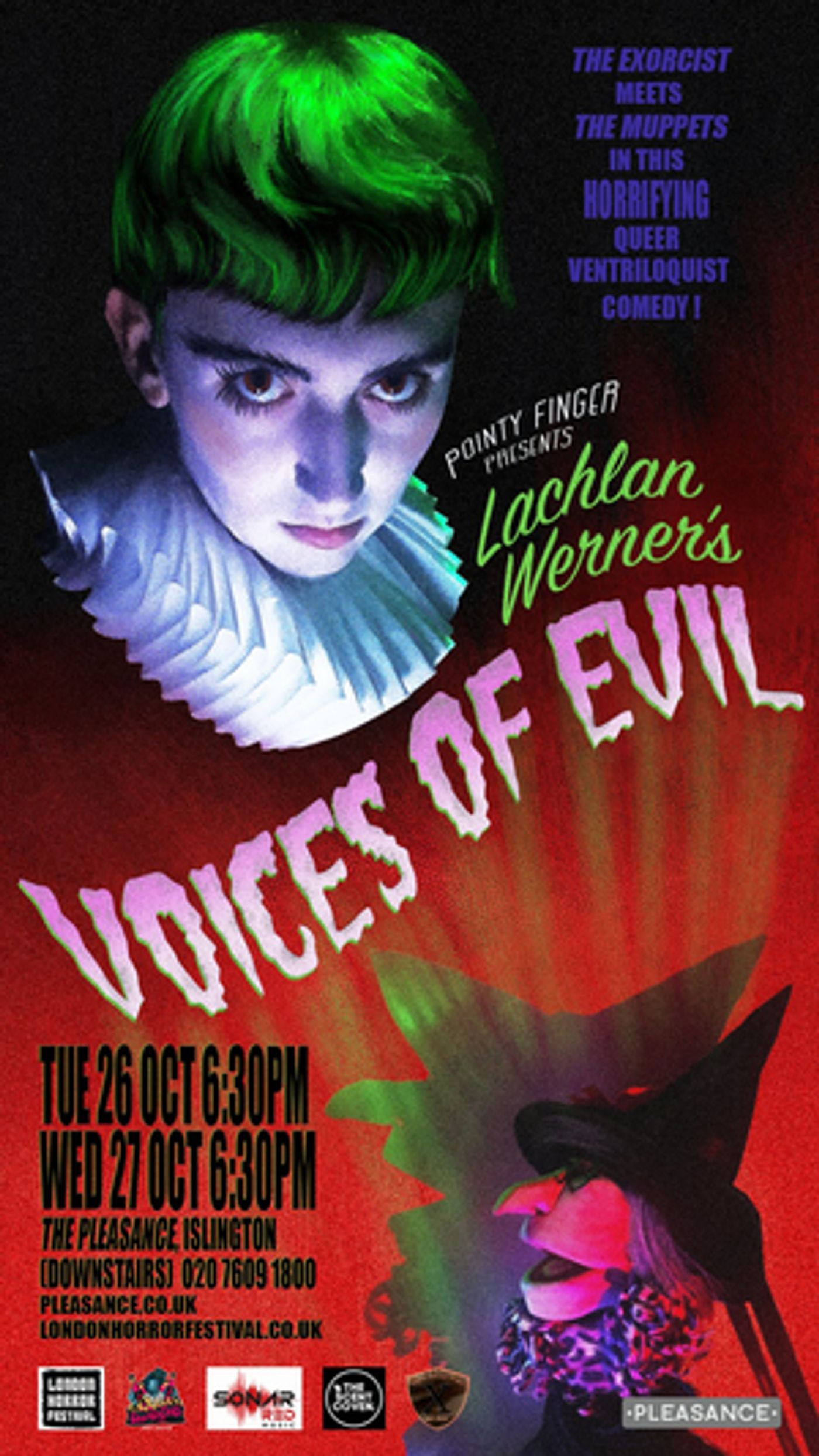 LACHLAN WERNER: VOICES OF EVIL Comes to London Horror Festival LACHLAN WERNER: VOICES OF EVIL Comes to London Horror Festival Image