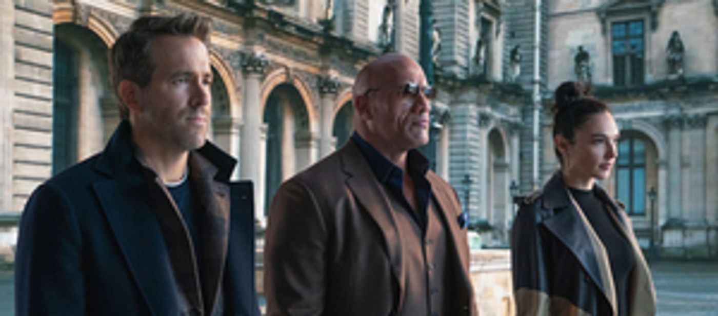 VIDEO: Watch a New Clip from RED NOTICE With Gal Godot, Dwayne Johnson, & Ryan Reynolds  Image