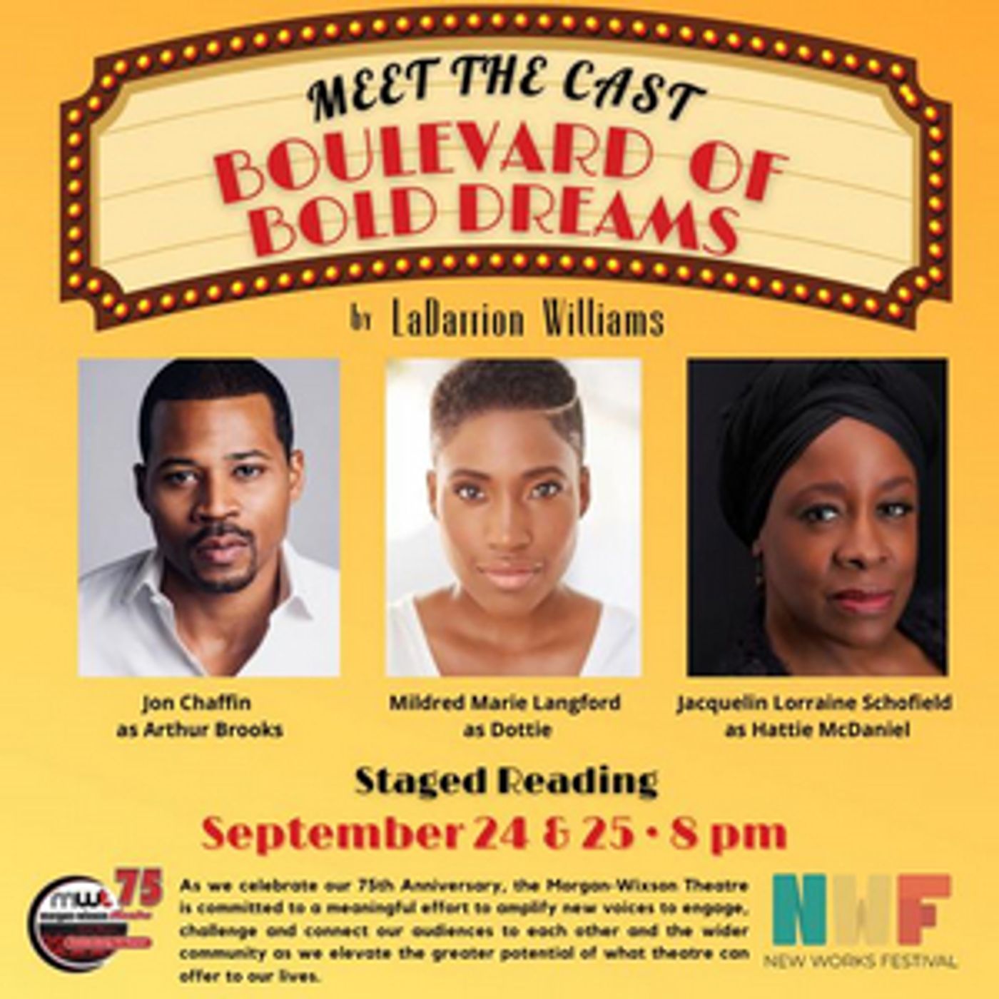 Interview: Jonathon Saia on the NEW WORKS FESTIVAL at Morgan-Wixson Theatre  Image