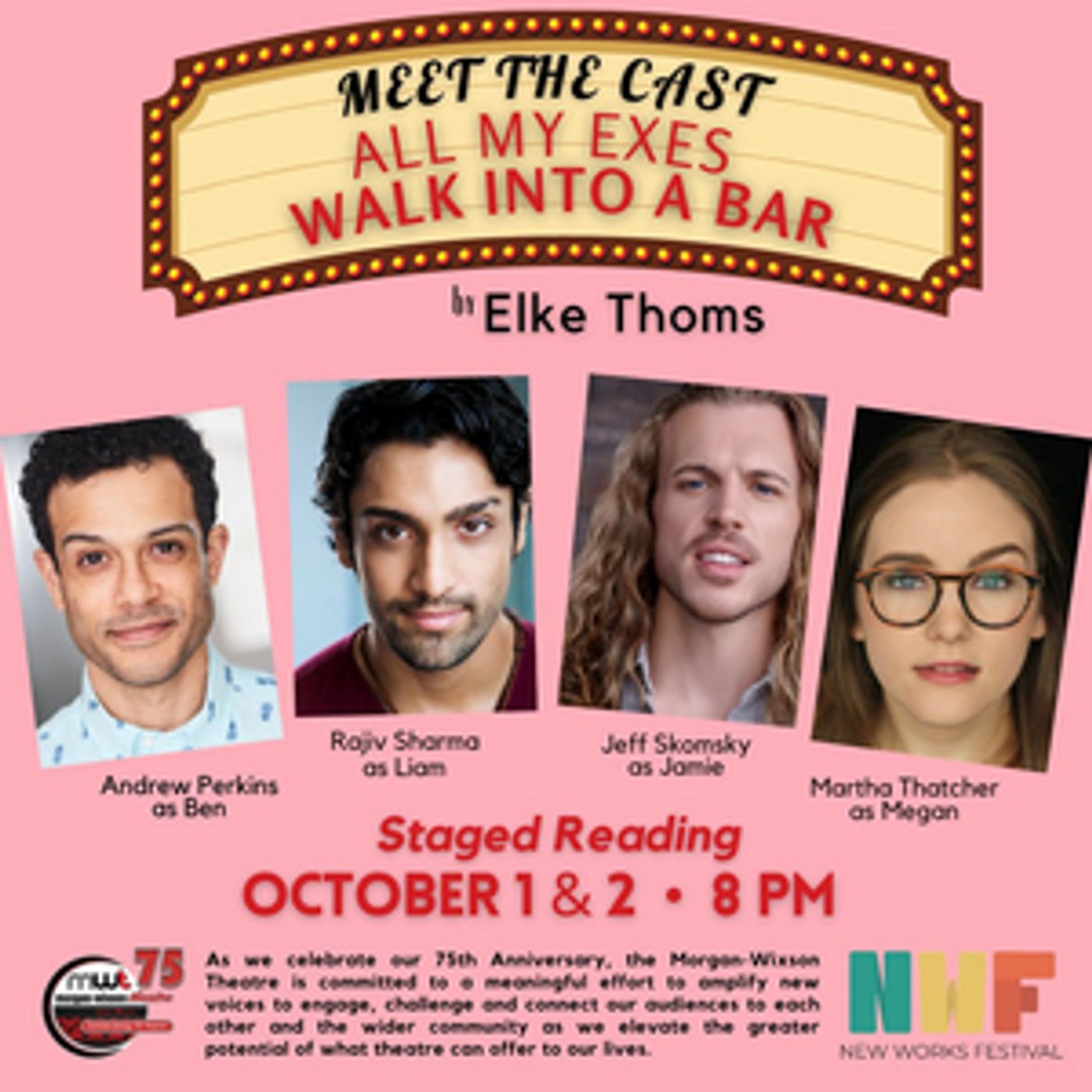 Interview: Jonathon Saia on the NEW WORKS FESTIVAL at Morgan-Wixson Theatre  Image