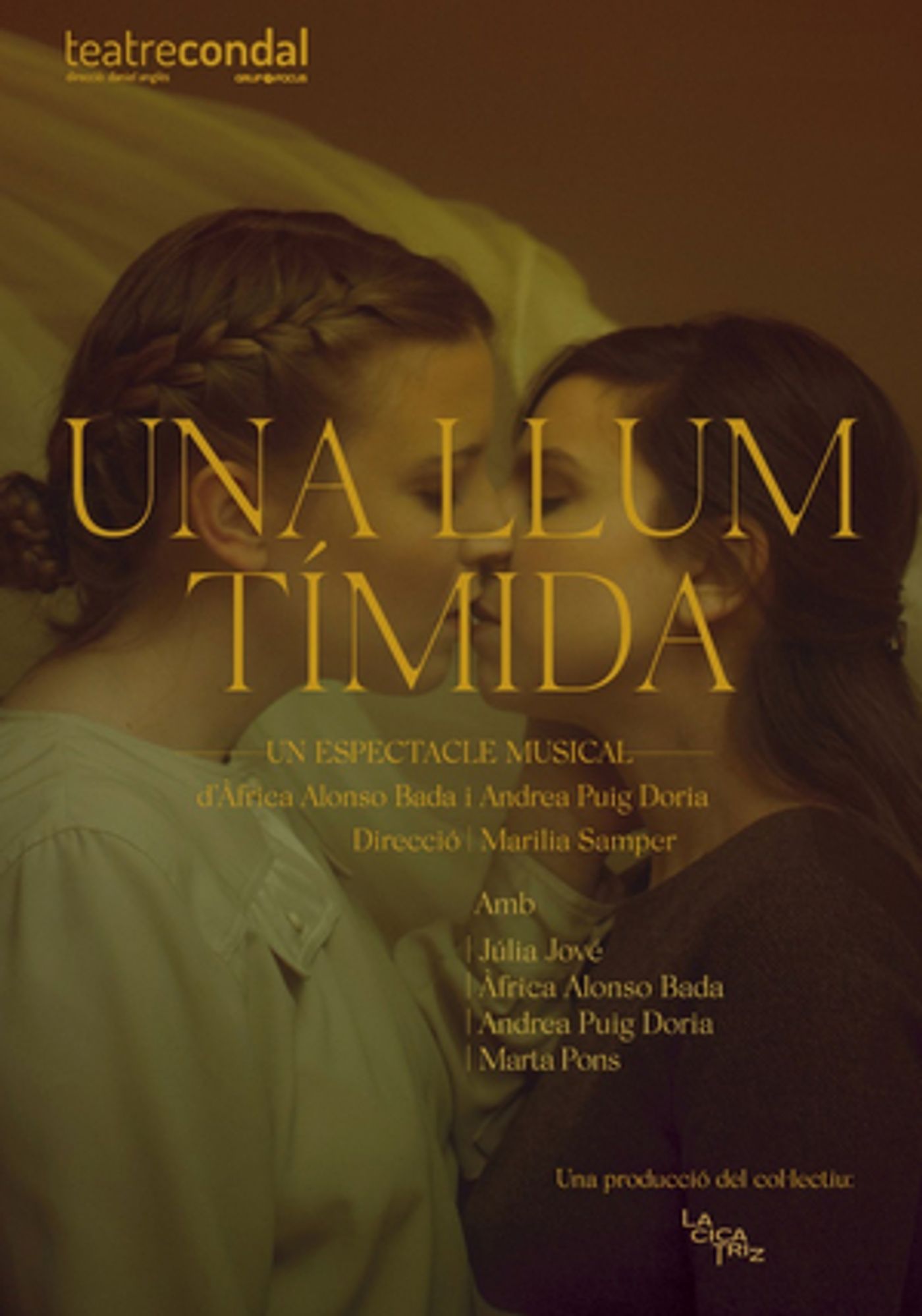 UNA LLUM TÍMIDA regresa al Teatro Condal De Barcelona UNA LLUM TÍMIDA regresa al Teatro Condal De Barcelona Image