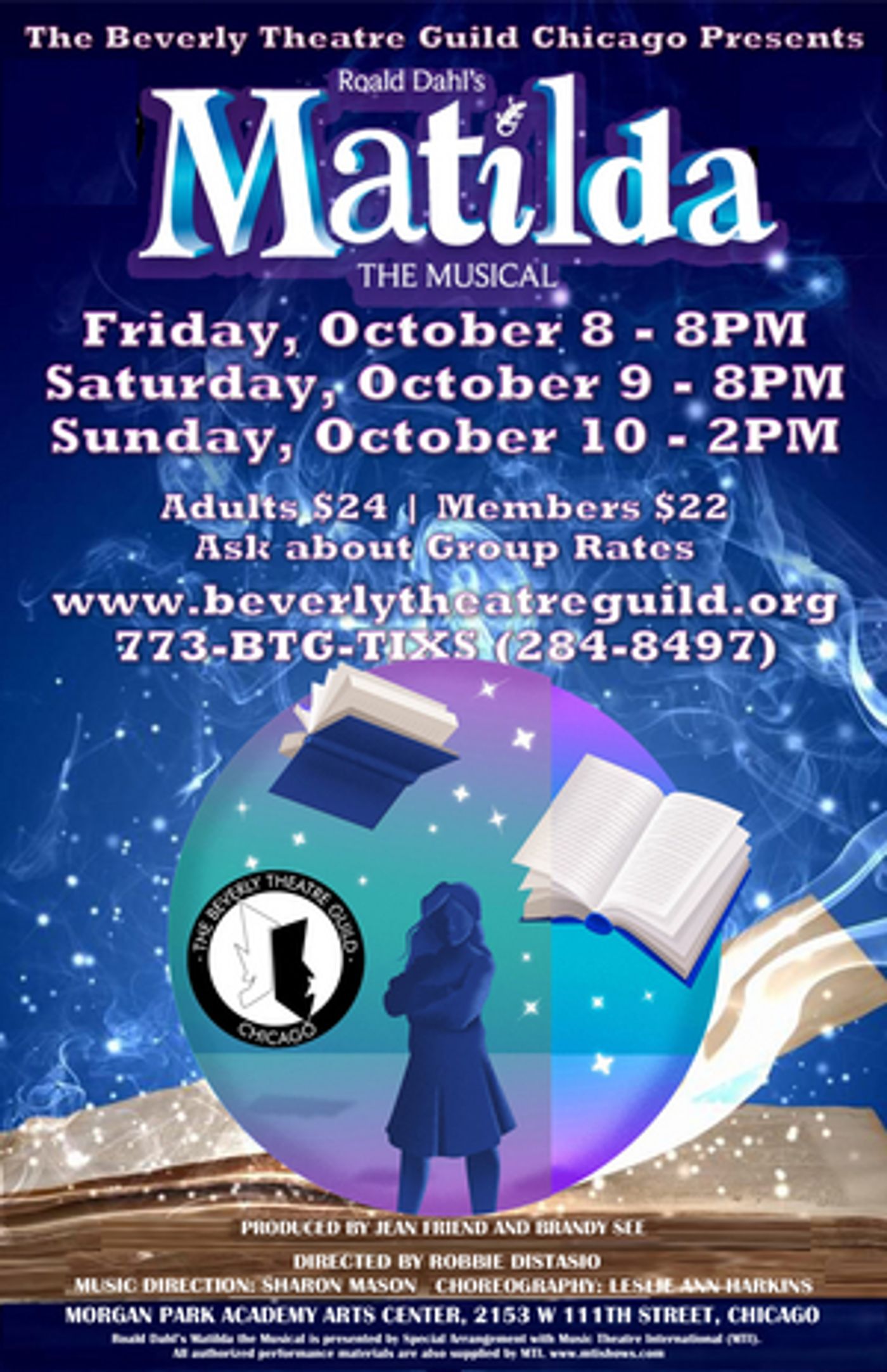 Beverly Theatre Guild Returns With MATILDA THE MUSICAL Next Week  Image