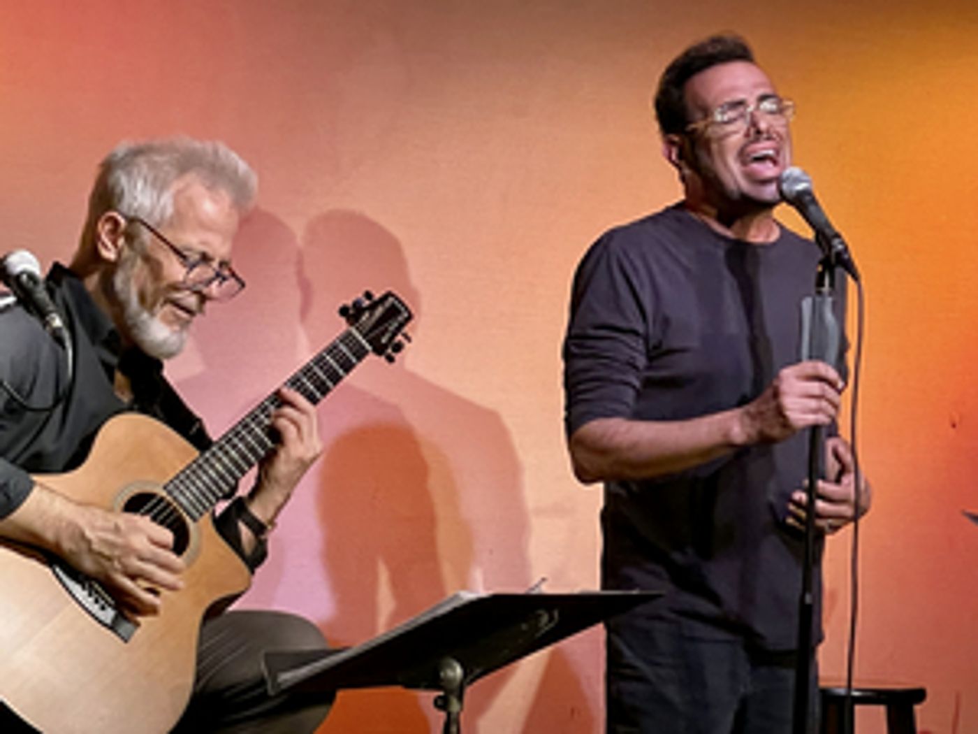 Review: MARCUS SIMEONE & SEAN HARKNESS: BLUE Is Beautifully Profound at Don't Tell Mama  Image