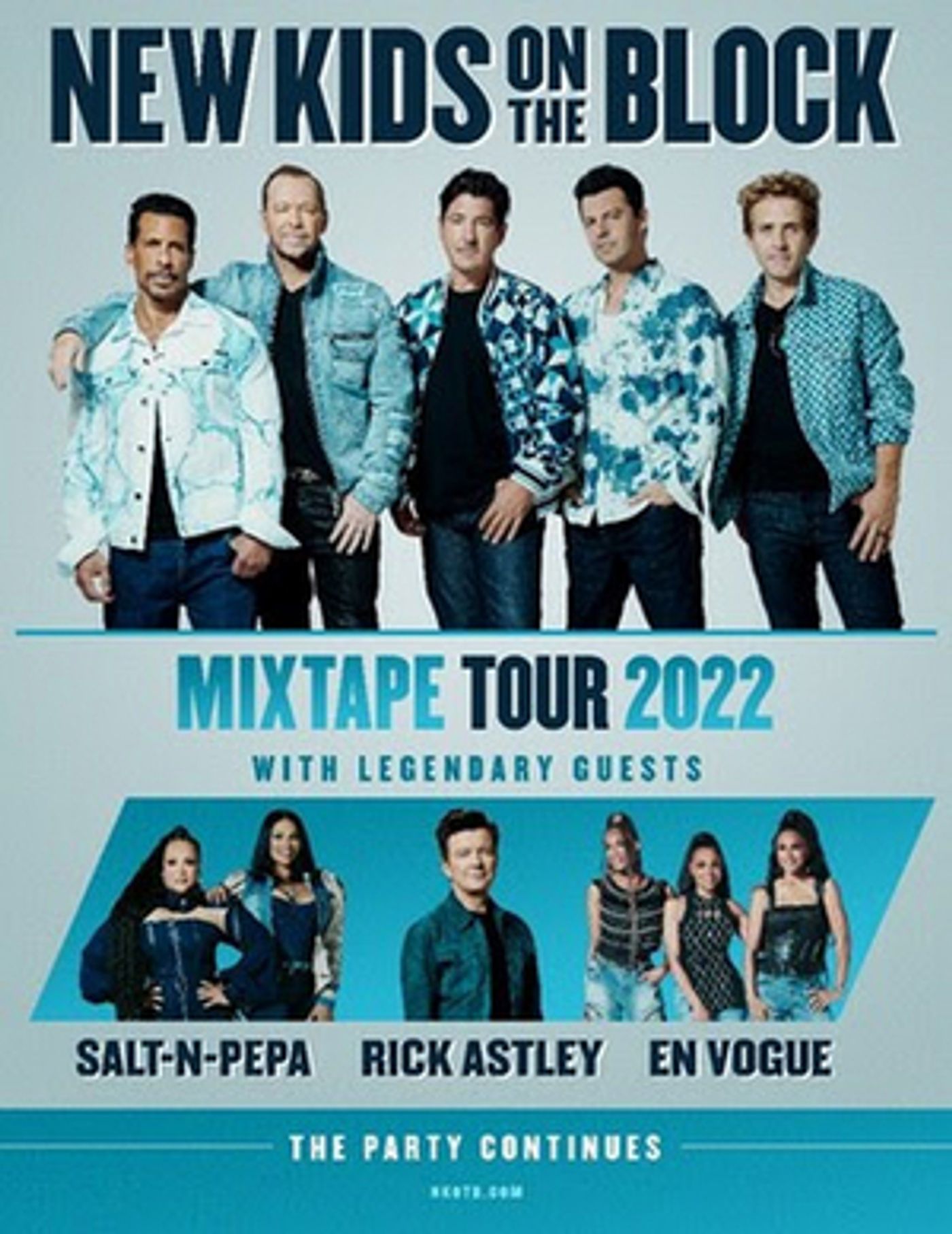 New Kids On The Block Announce THE MIXTAPE TOUR Coming in 2022  Image