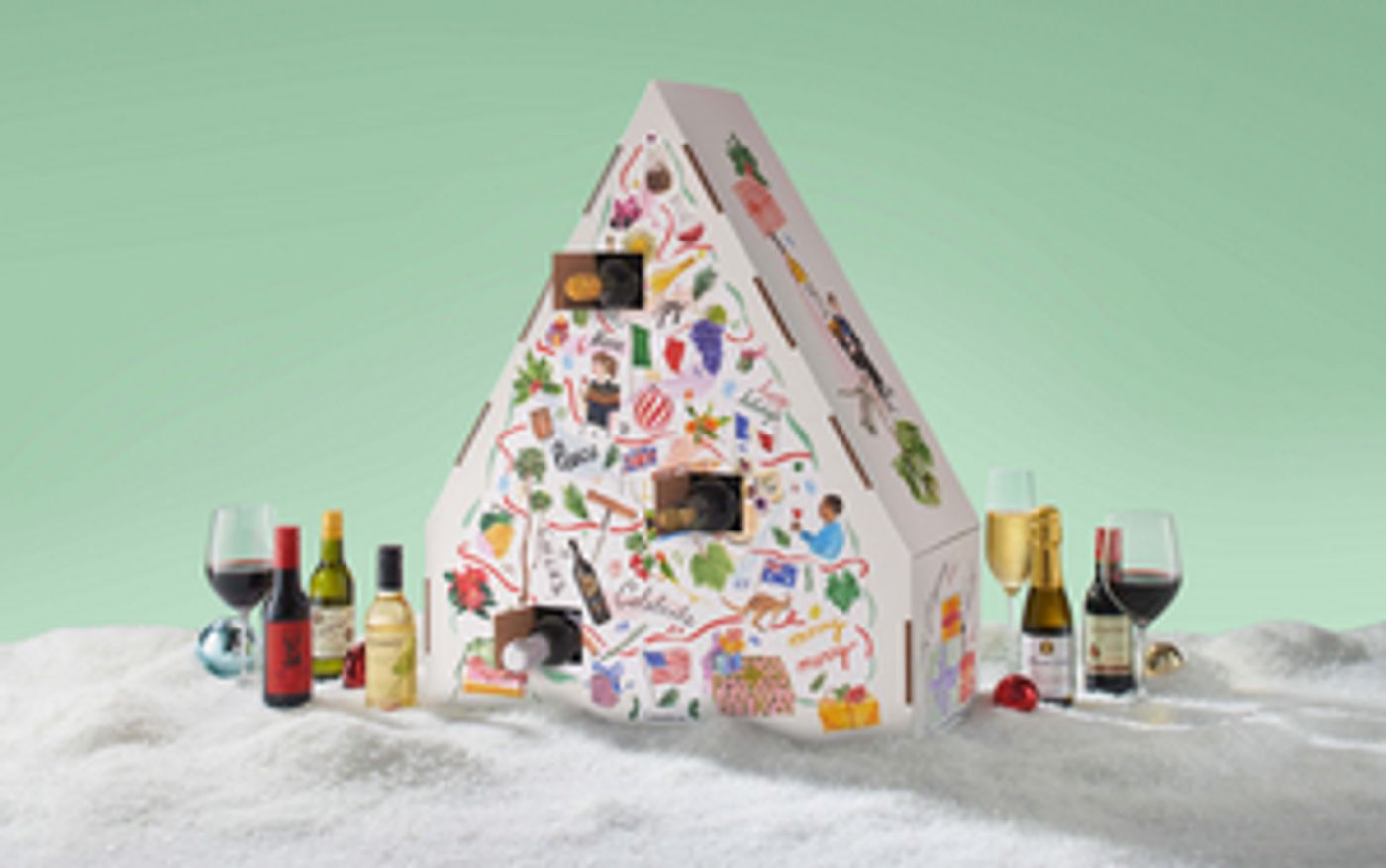 The 2021 WORLD OF WINE ADVENT CALENDAR-Travel the Globe with Delightful Wines this Holiday Season  Image