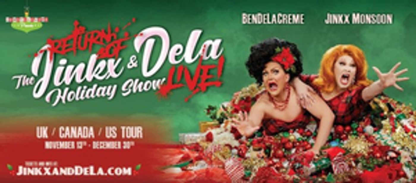 DRAG RACE Stars BenDeLaCreme & Jinkx Monsoon Announce New Holiday Tour DRAG RACE Stars BenDeLaCreme & Jinkx Monsoon Announce New Holiday Tour Image