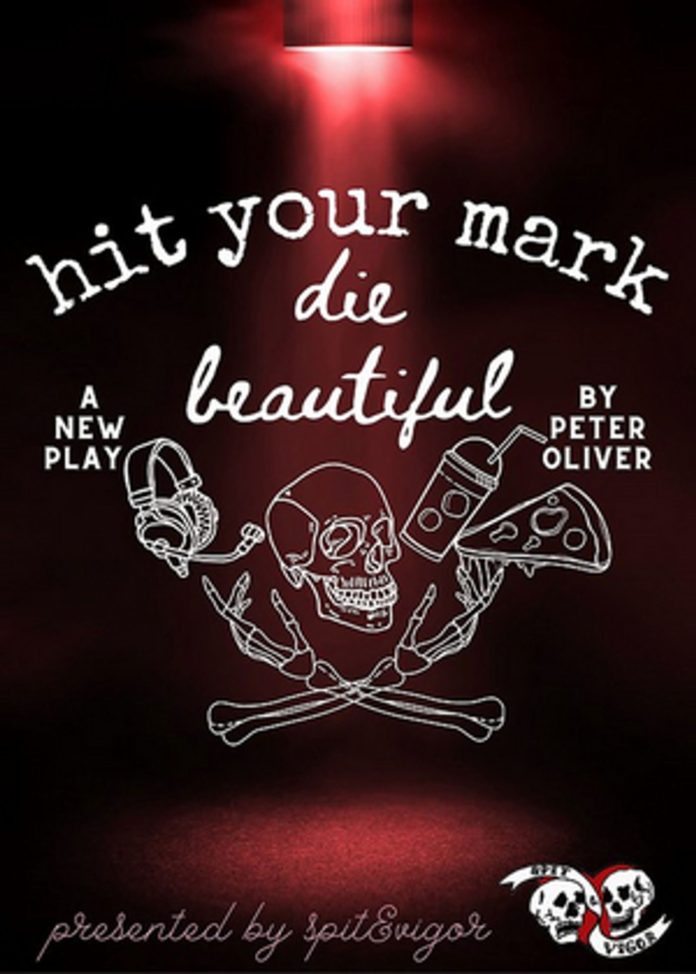 spit&vigor brings the world premiere of HIT YOUR MARK, DIE BEAUTIFUL  Image