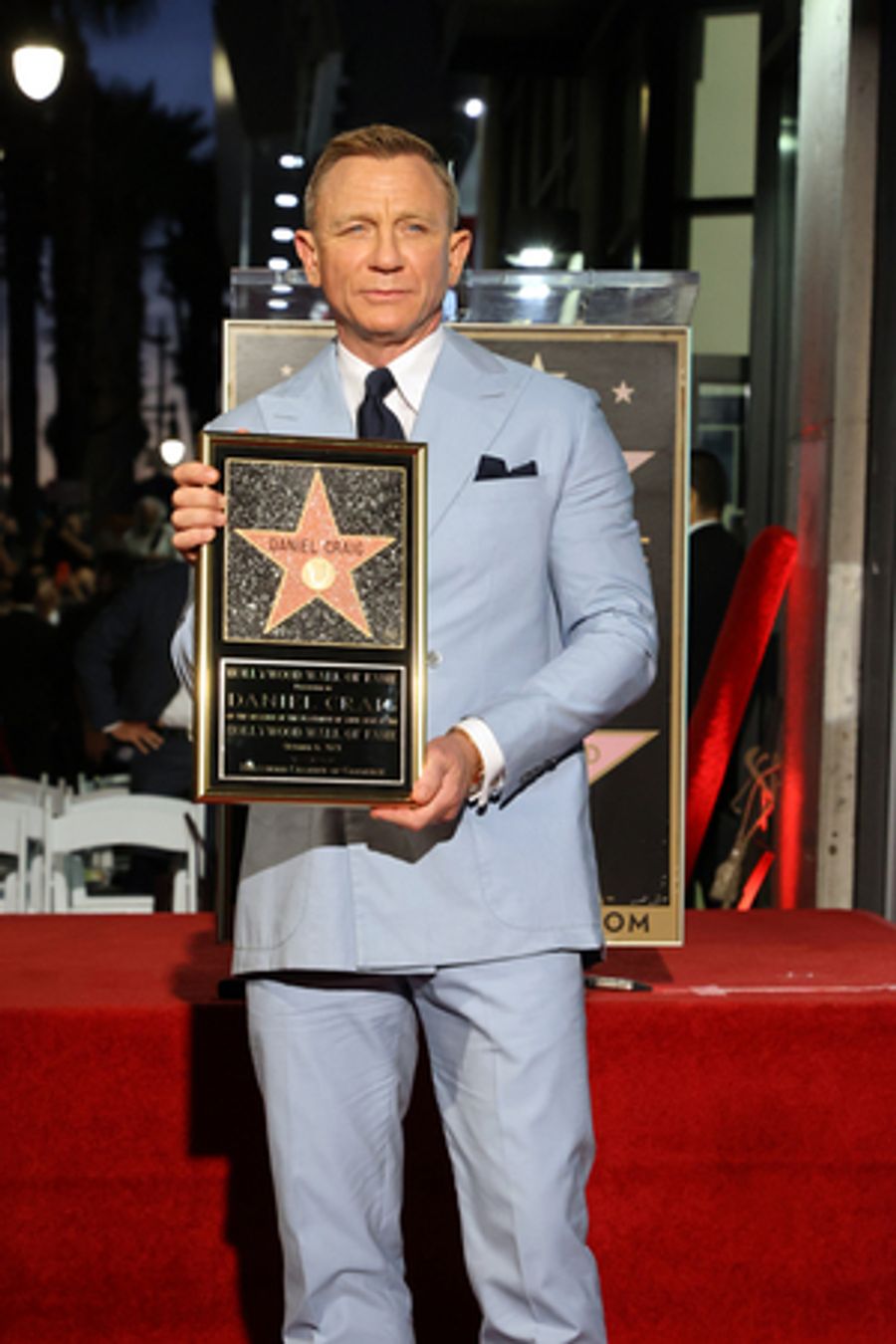Daniel Craig Receives Star on the Hollywood Walk of Fame Image