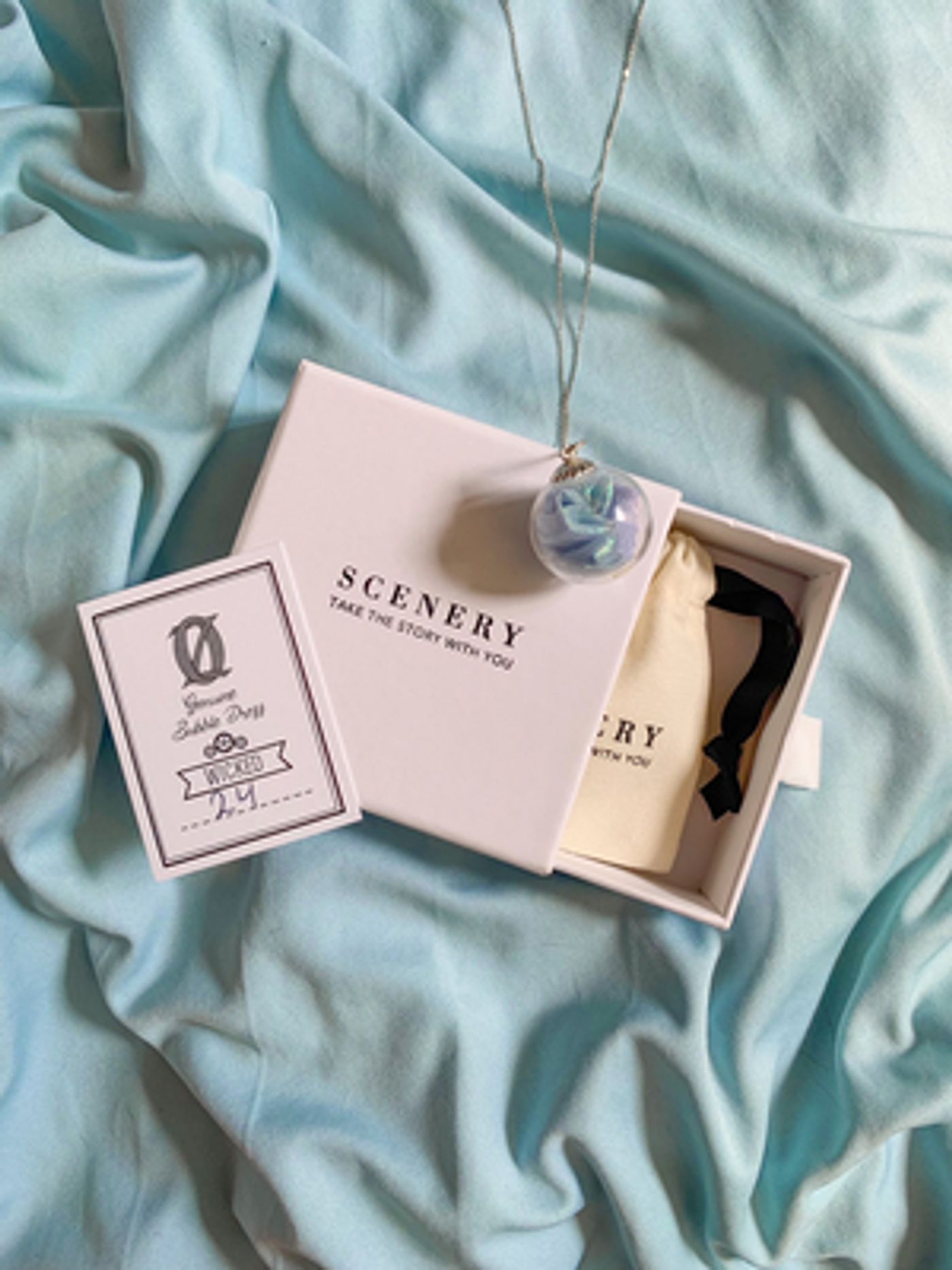 SCENERY Launches Necklace Created From Glinda's Bubble Dress in WICKED  Image